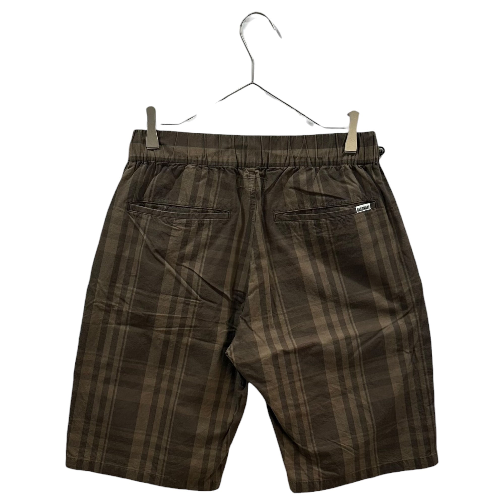 RESONATE GOODENOUGH(リゾネイトグッドイナフ) 00's Tartan check shorts タータンチェック ハーフパンツ ショーツ RSE-0616 L ダークブラウン