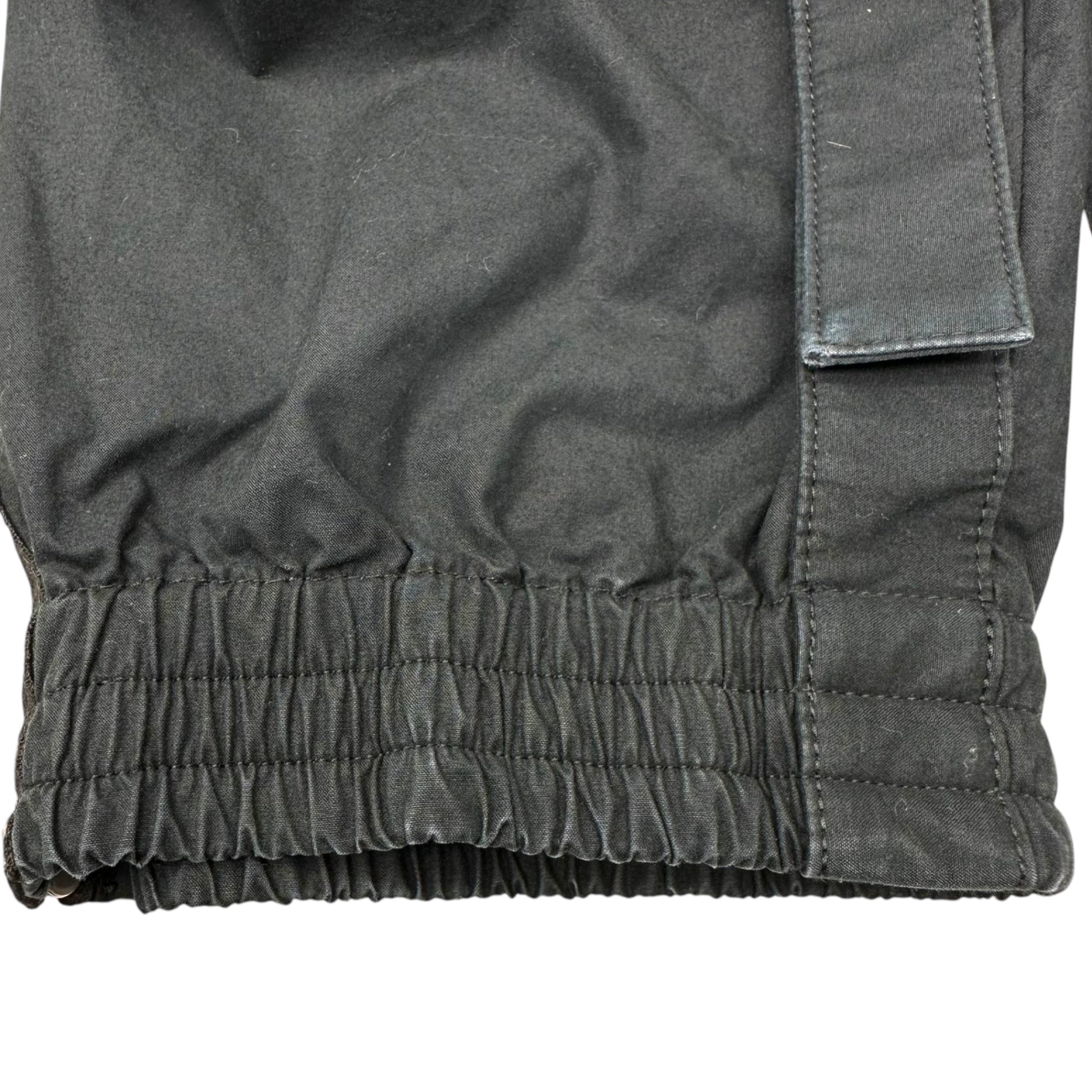 Off-White(オフホワイト) Gimmick zip buckle jogger pants ギミック ジップ バックル ジョガー パンツ OMCA069S18938008 L ブラック ヴァージルアブロー カーゴ