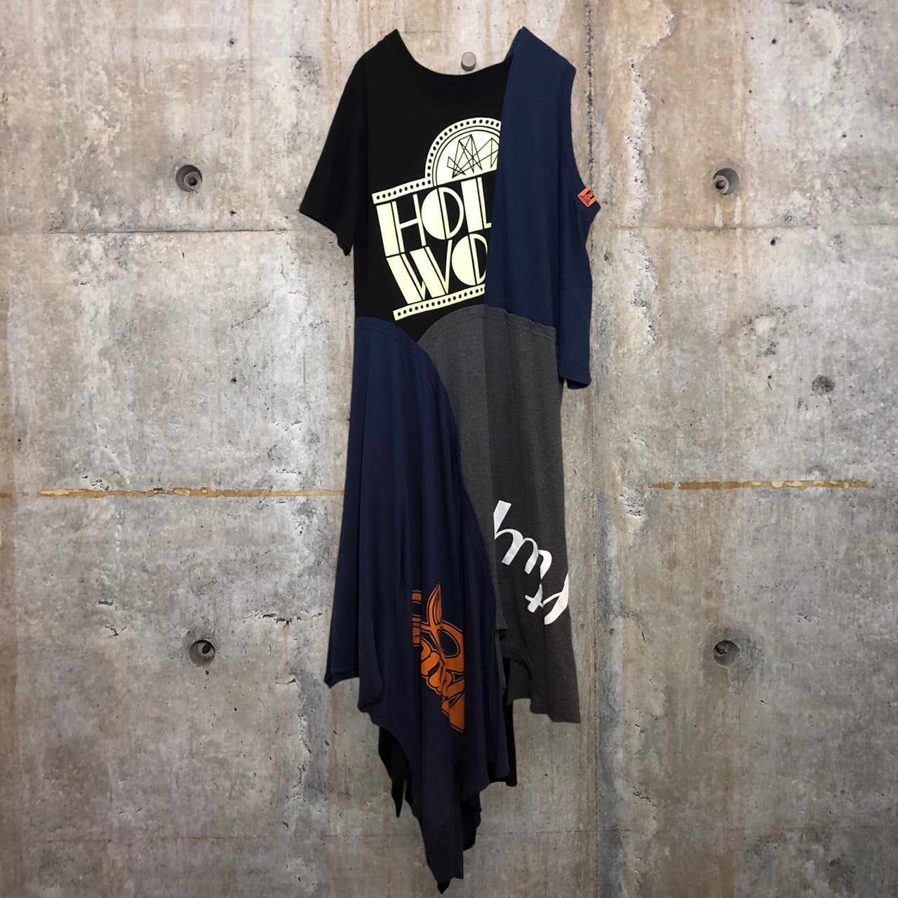 Maison MIHARA YASUHIRO(メゾンミハラヤスヒロ) Tシャツドッキングワンピース B02DR522 FREE ミックス