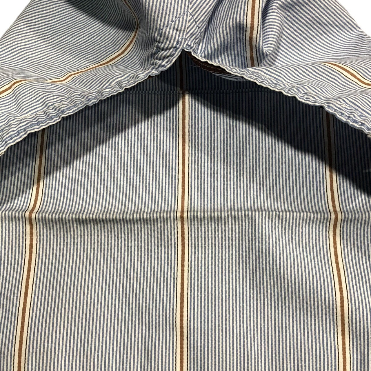 SUNSEA(サンシー) 19AW BLUE BEGE GIGOLO SHIRT ブルー ベージュ ジゴロシャツ 19A13 SIZE 2(M) ブルー×ベージュ