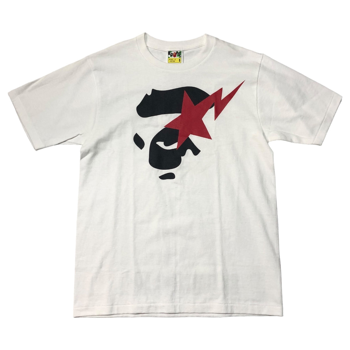 A BATHING APE(アベイシングエイプ) STA FACE Tシャツ SIZE S ホワイト 