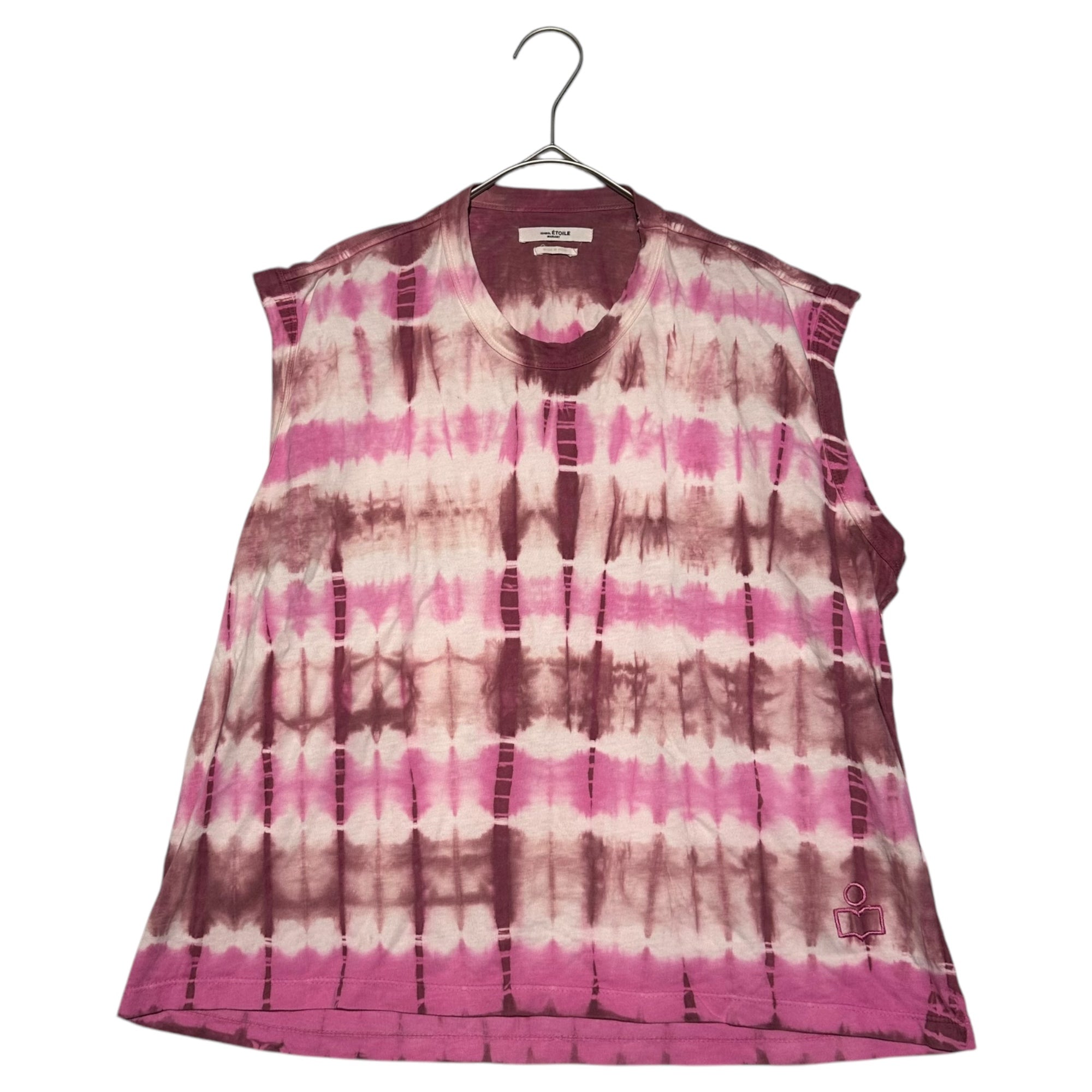 ISABEL MARANT ETOILE(イザベルマランエトワール) tie dye tank top pullover タイダイ タンクトップ プルオーバー 78-03-03-03008 M ピンク