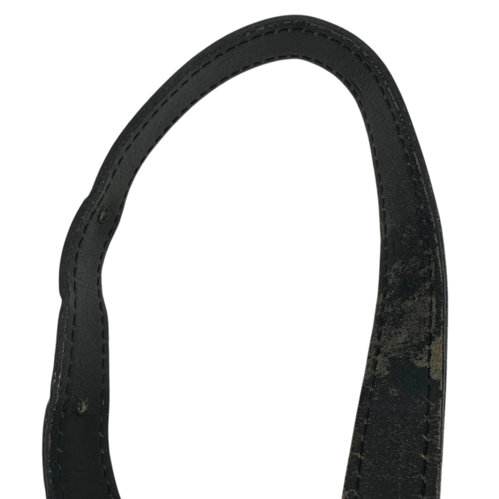 Burberry’s(バーバリーズ) Vintage NovaCheck Horse Logo Leather Shoulder Bag ヴィンテージ ノヴァチェック ホースロゴ レザー ショルダー バッグ ブラック