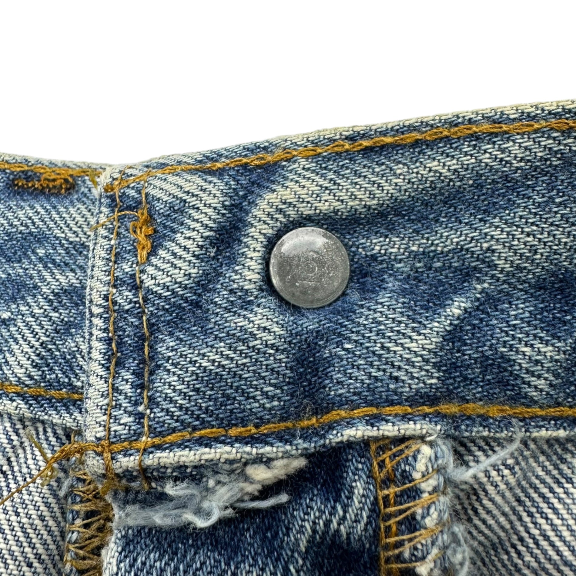 Levi's(リーバイス) 70's~80's 501 66後期 vintage denim pants ヴィンテージ デニム パンツ W31(実寸82cm) インディゴ 70年代~80年代 裏ボタン6刻印