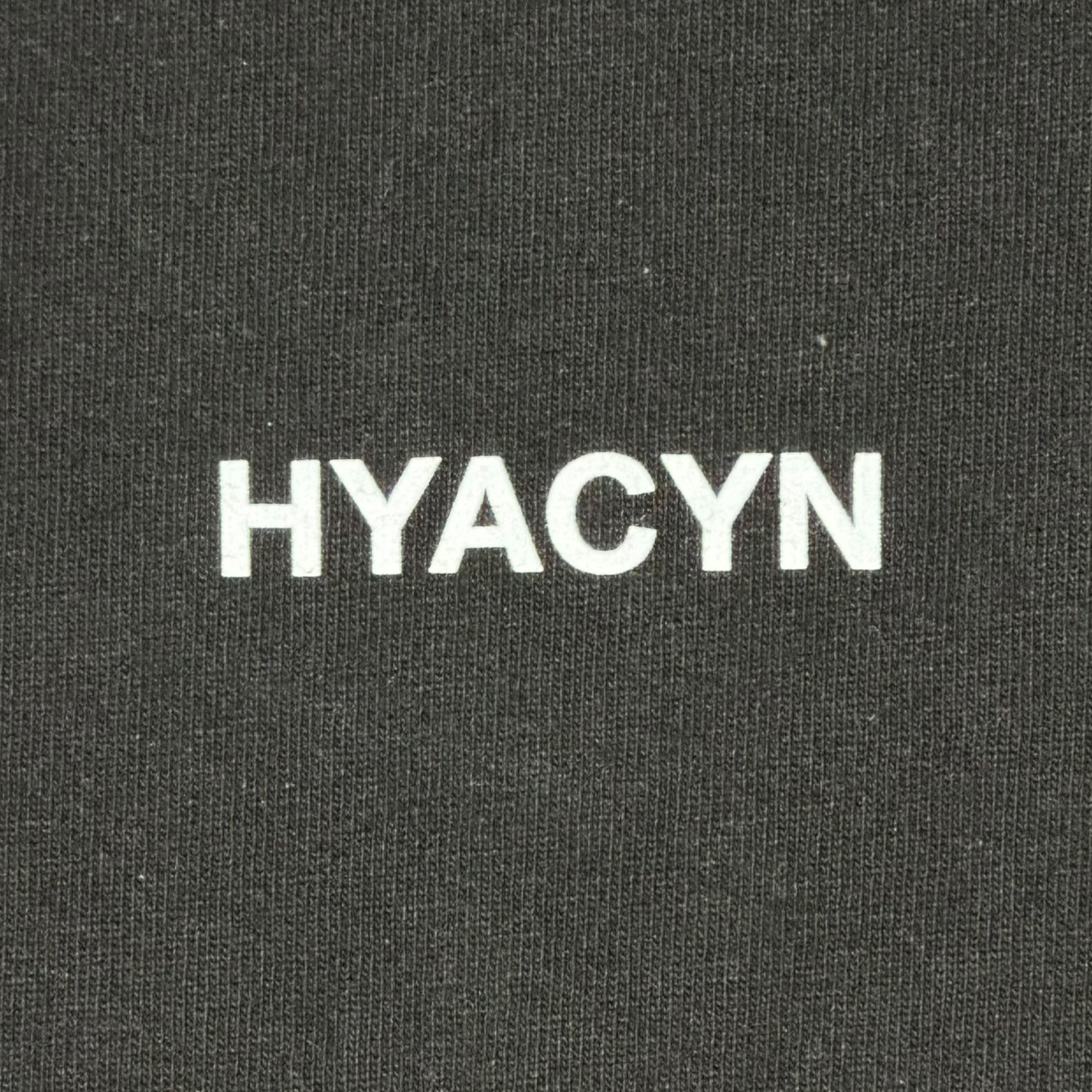 HYACYN(ハイアシン) TEE FÜCK OVSERSIZED ファック オーバーサイズ Tシャツ FREE ブラック×レッド