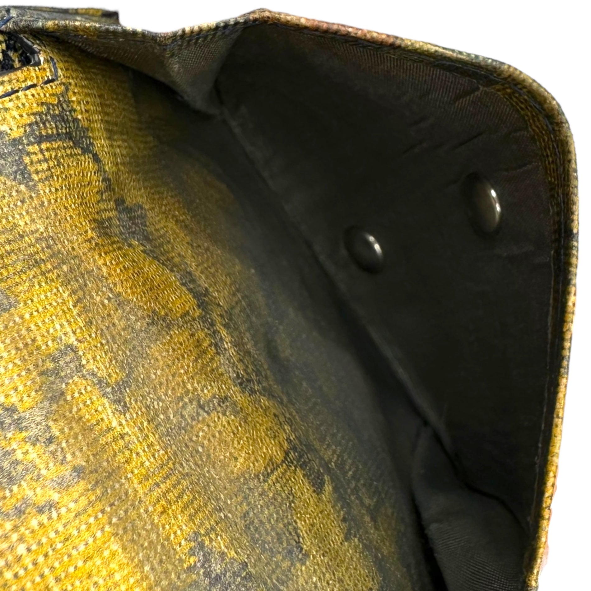 MAISON MARGIELA(メゾンマルジェラ) Calf Leather Bifold Wallet 'Cumin' カーフレザー 二つ折り財布 クミン S56UI0140 ブラック×ベージュ ウォレット 花柄