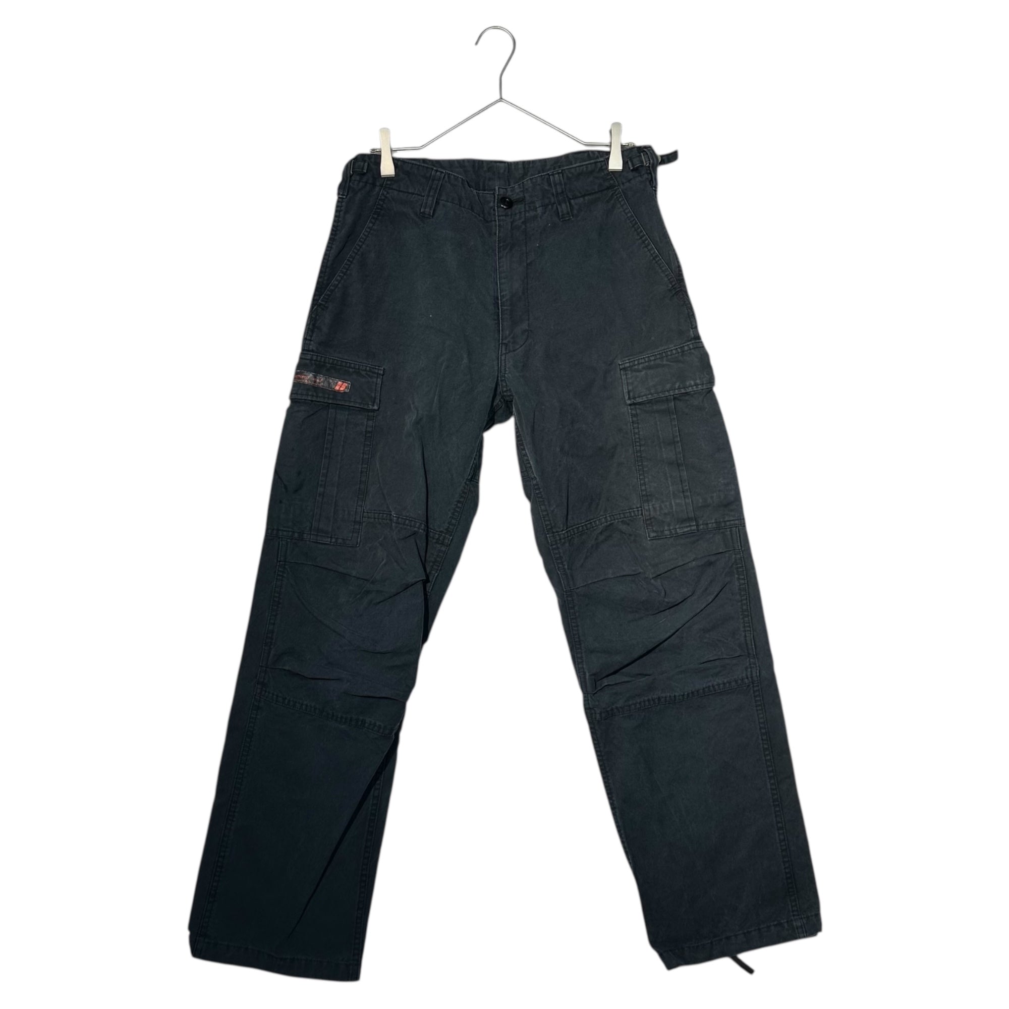 WTAPS(ダブルタップス) 00's Jungle Stock Ripstop Cargo Pants ジャングルストック リップストップ カーゴ パンツ TSDT-PTM01 表記無(L程度) ブラック