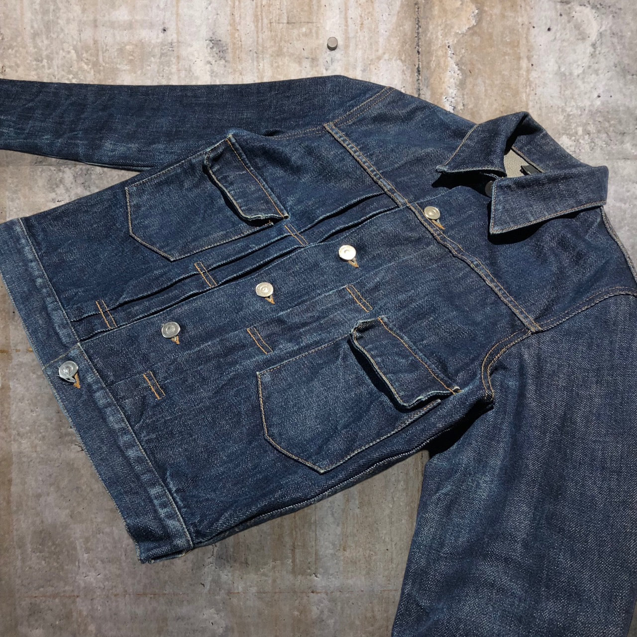 A.P.C.(アーペーセー) 02'sフラップポケットデニム S ブルー