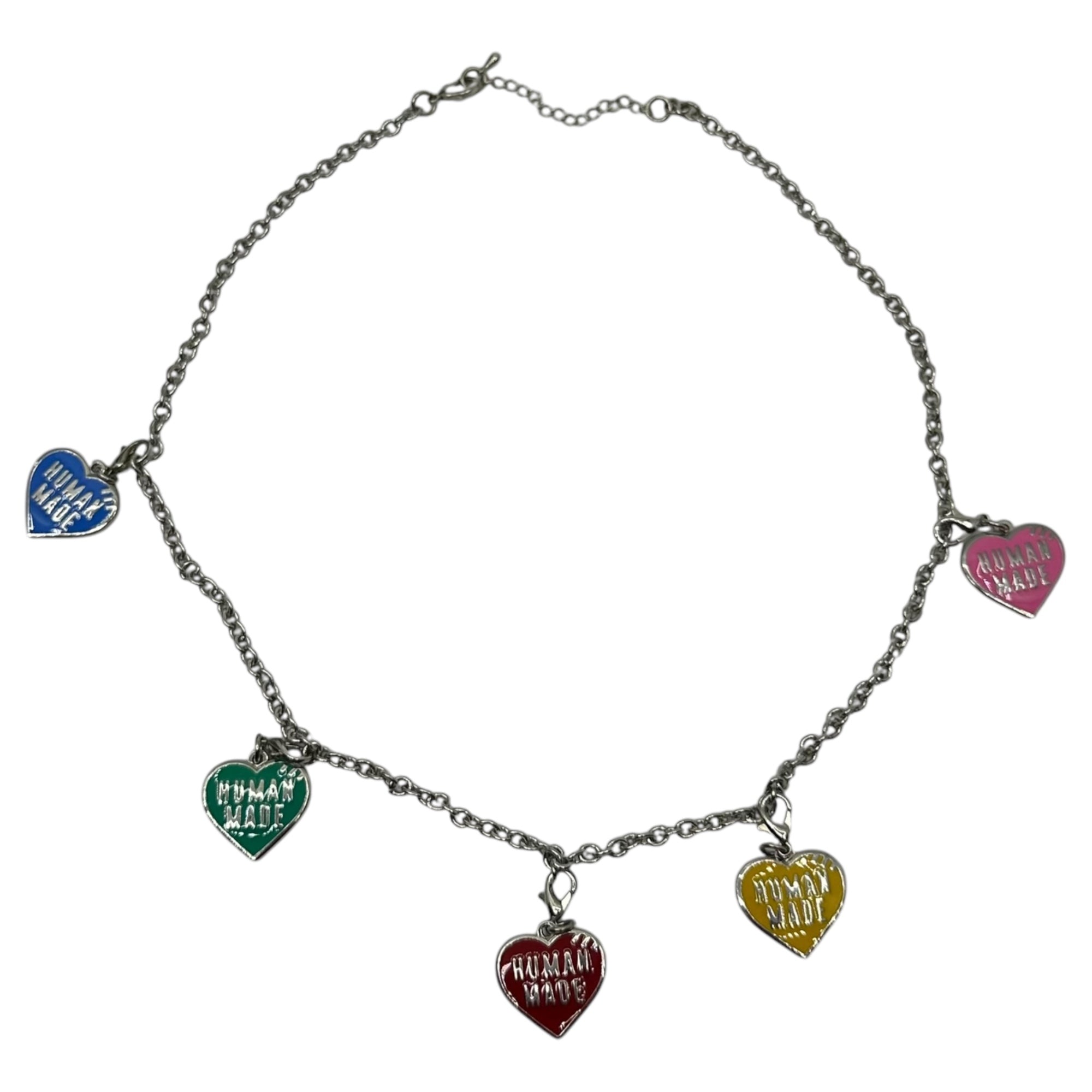 HUMAN MADE(ヒューマンメイド) FIVE HEART NECKLACE ファイブ ハート ネックレス シルバー