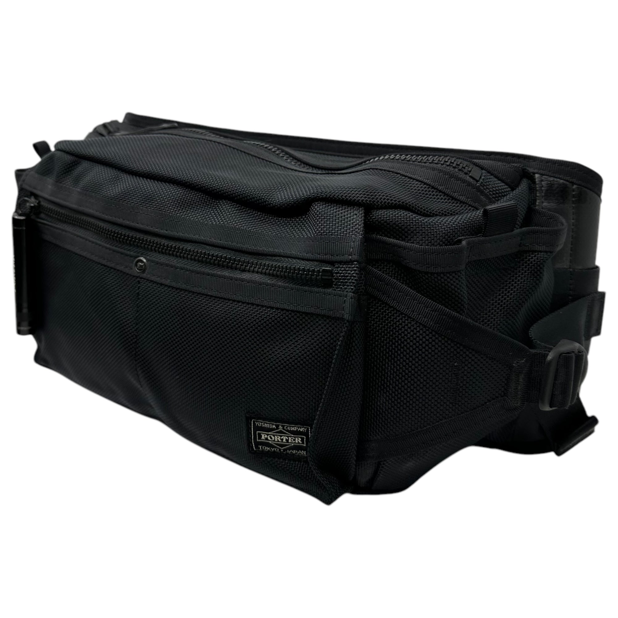 PORTER(ポーター) HEAT WAIST BAG ヒート ウエスト バッグ L 703-06978 ブラック ポーチ