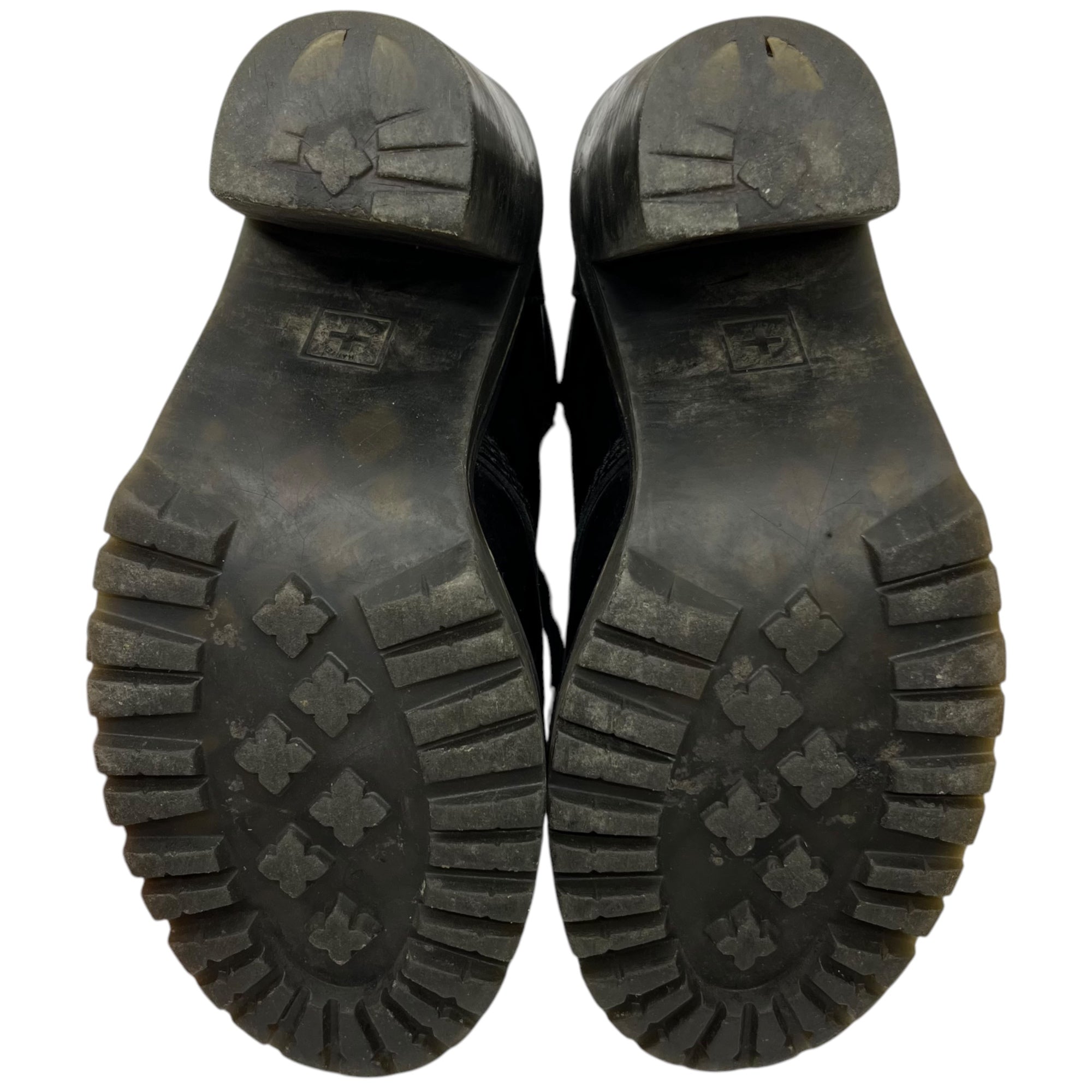 DR.MARTENS(ドクターマーチン) Patent leather 6 hole wide heel boots パテントレザー 6ホール ワイドヒール ブーツ UK5(24.0cm程度) ブラック