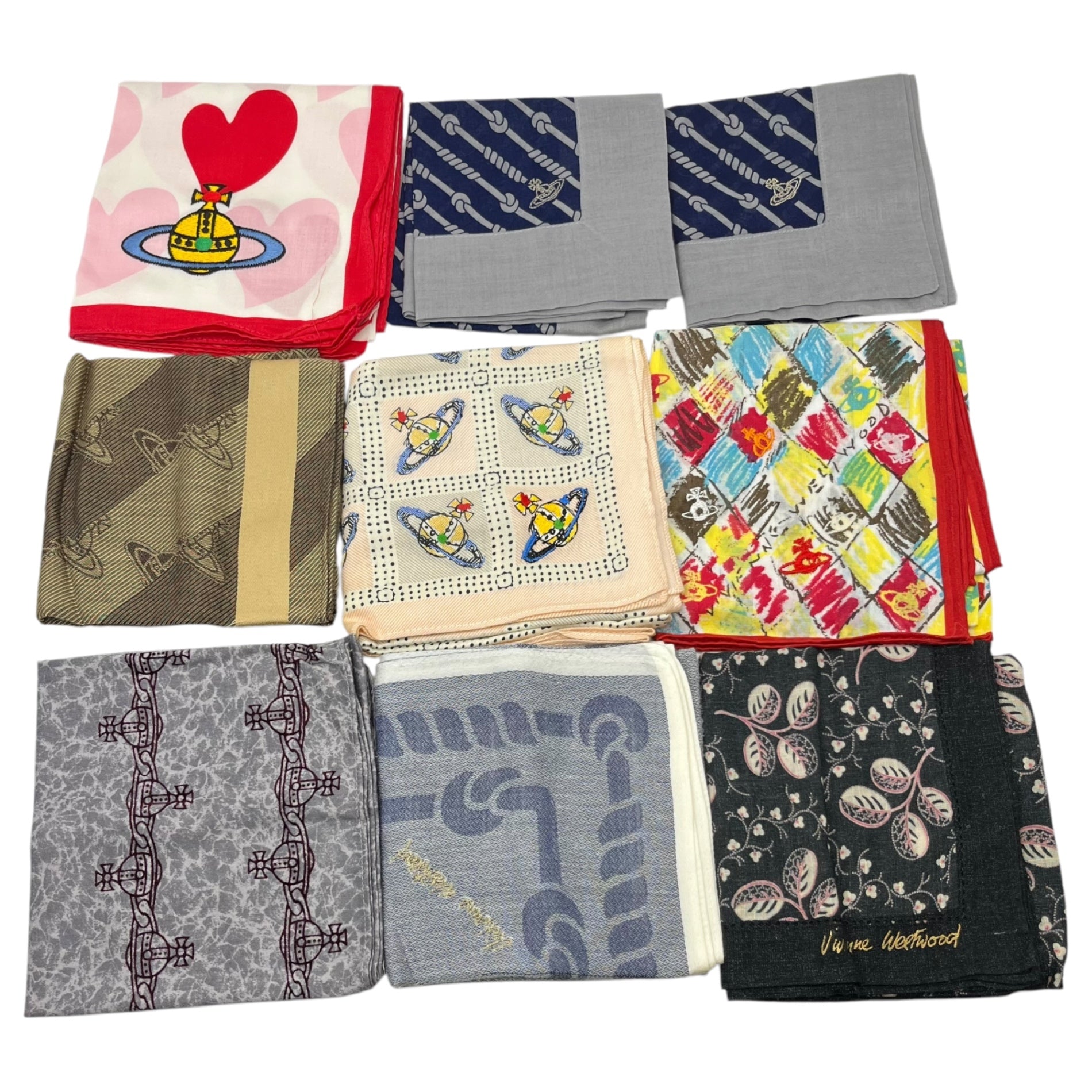Vivienne Westwood(ヴィヴィアンウエストウッド) ハンカチ スカーフ 計37点 セット オーブ まとめ 大量