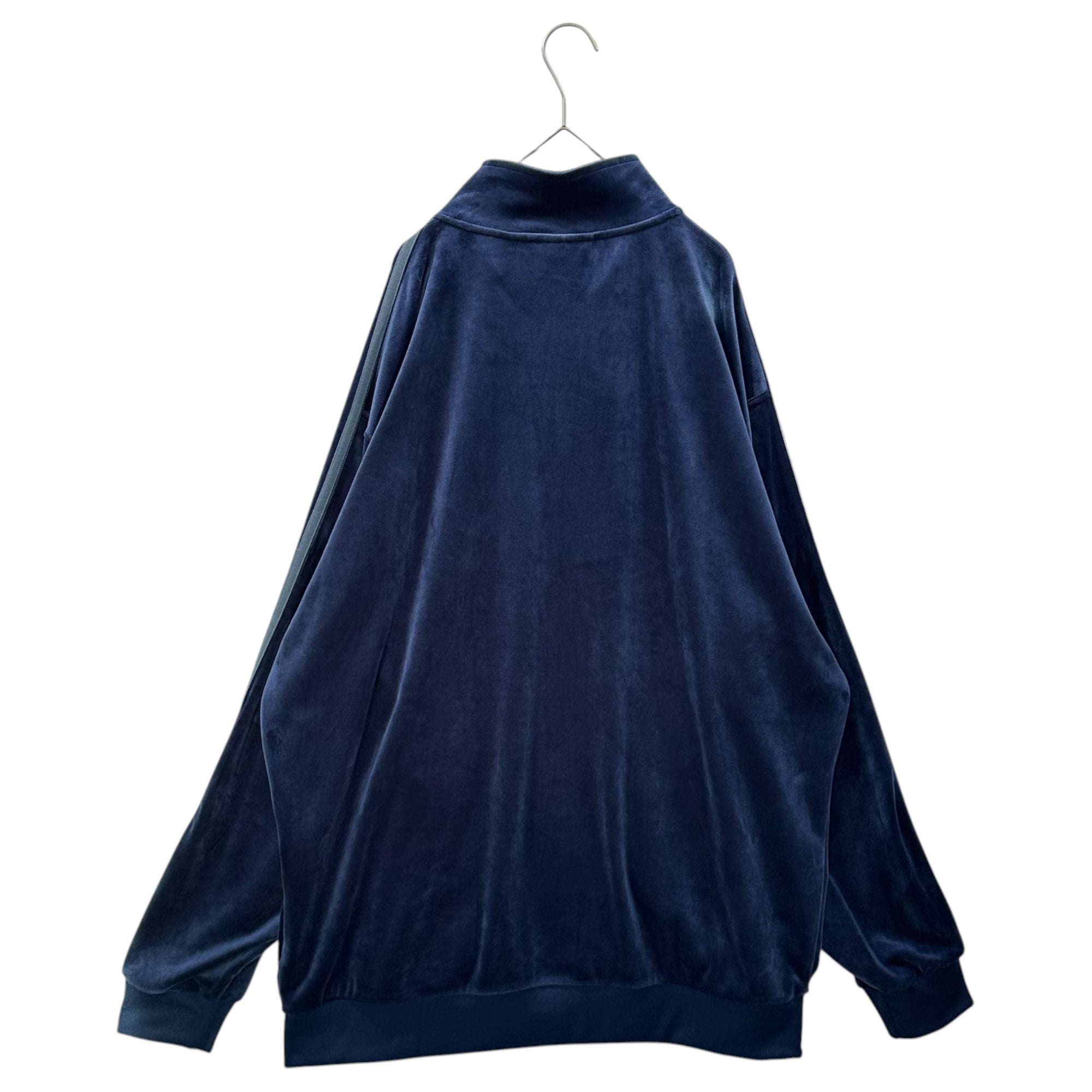adidas(アディダス) CLASSIC VELOUR TRACKTOP NIGHT INDIGO クラシック ベロア トラック トップ JM2269 XL ネイビー ジャケット