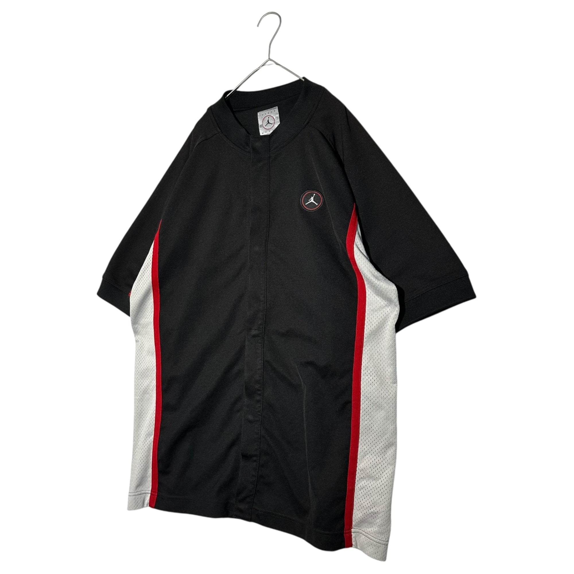 NIKE(ナイキ) 90's JORDAN GAME SHIRT ジョーダン ゲーム シャツ L ブラック×グレー 半袖 90年代 ヴィンテージ 古着 メッシュ