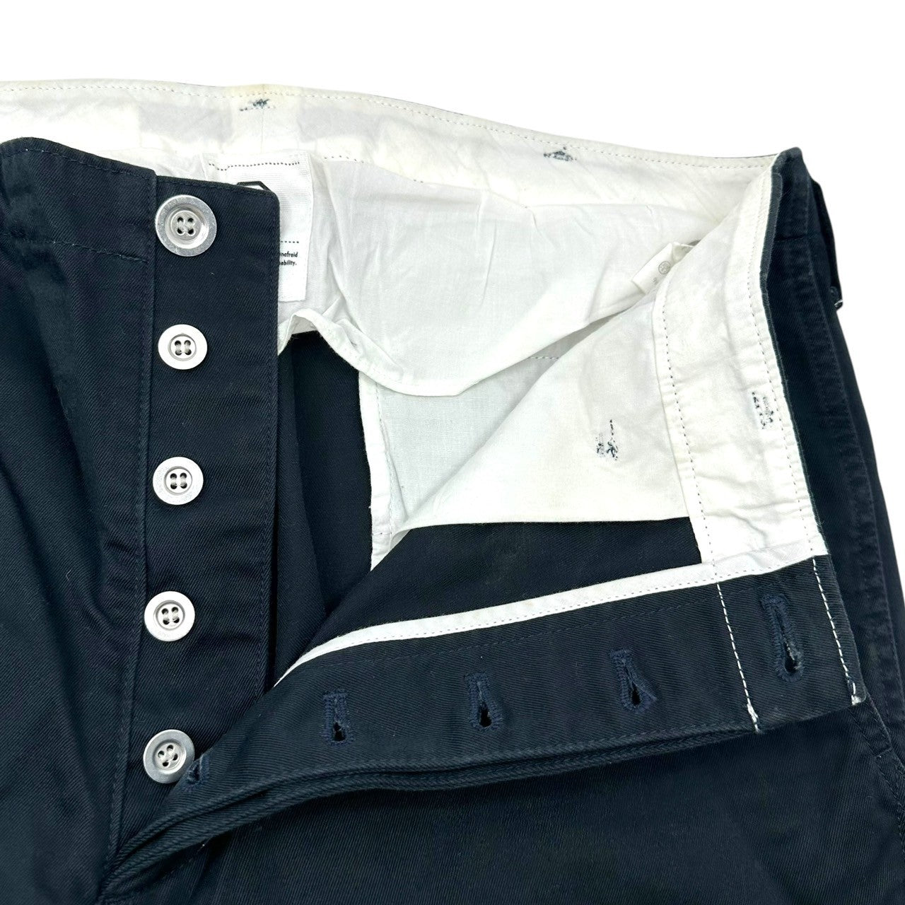 VISVIM(ビズビム/ヴィズヴィム) basic chino pants ベーシック チノパン パンツ L ネイビー