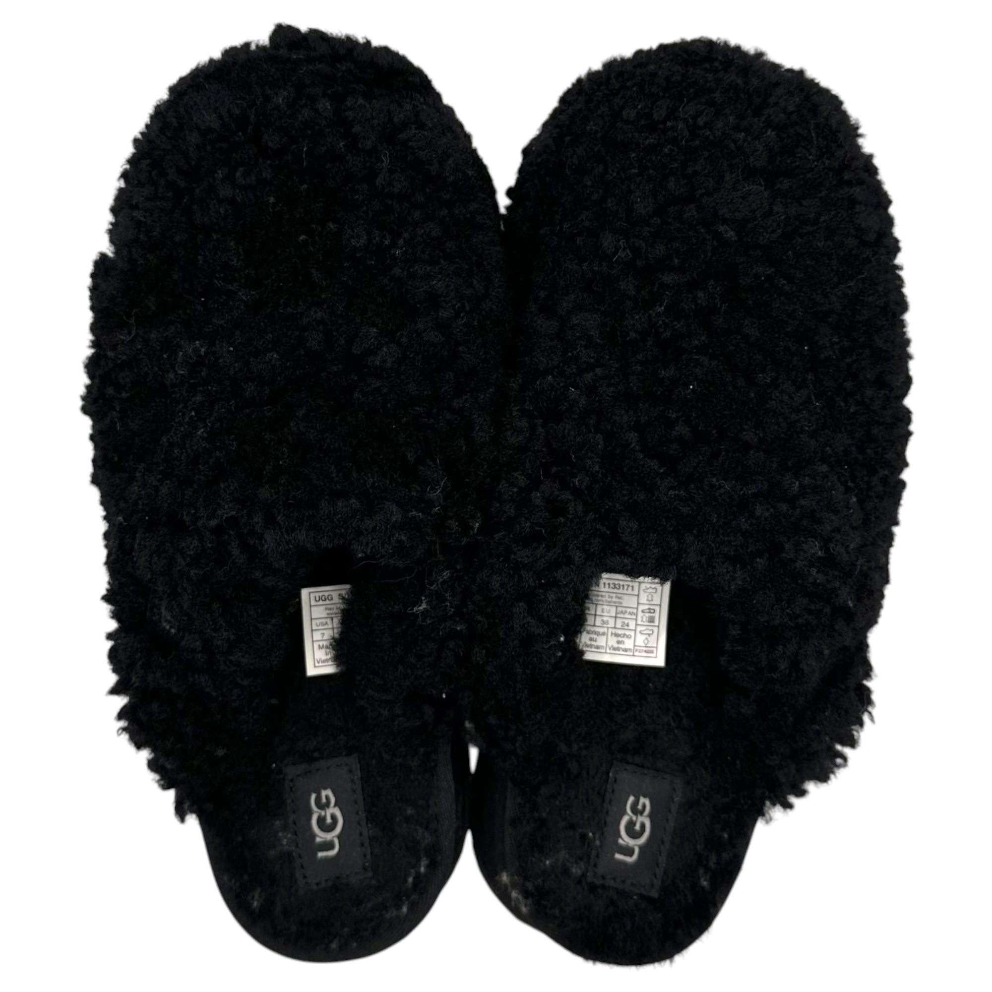 UGG(アグ) Maxi Curly Platform Sandal マキシ カーリー プラットフォーム サンダル S/N1133171 24 ブラック