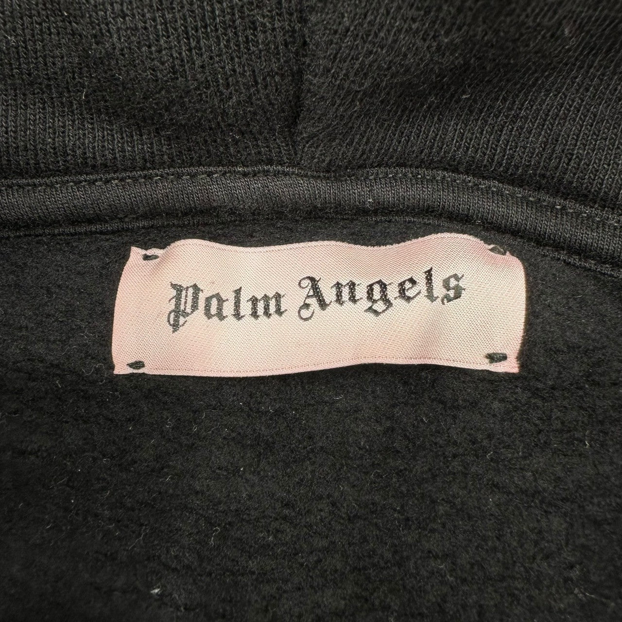 Palm Angels(パームエンジェルス) Full Logo Print Pullover Hoodie 総柄 ロゴ プリント プルオーバー パーカー PMBB036F18441015 XS ブラック