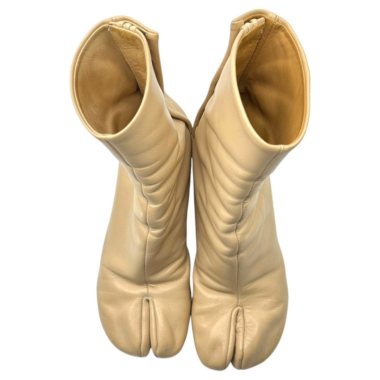 MAISON MARGIELA(メゾンマルジェラ) TABI BOOTS 足袋 ブーツ ヒール タビ 36(23.0cm程度) ベージュ 箱付