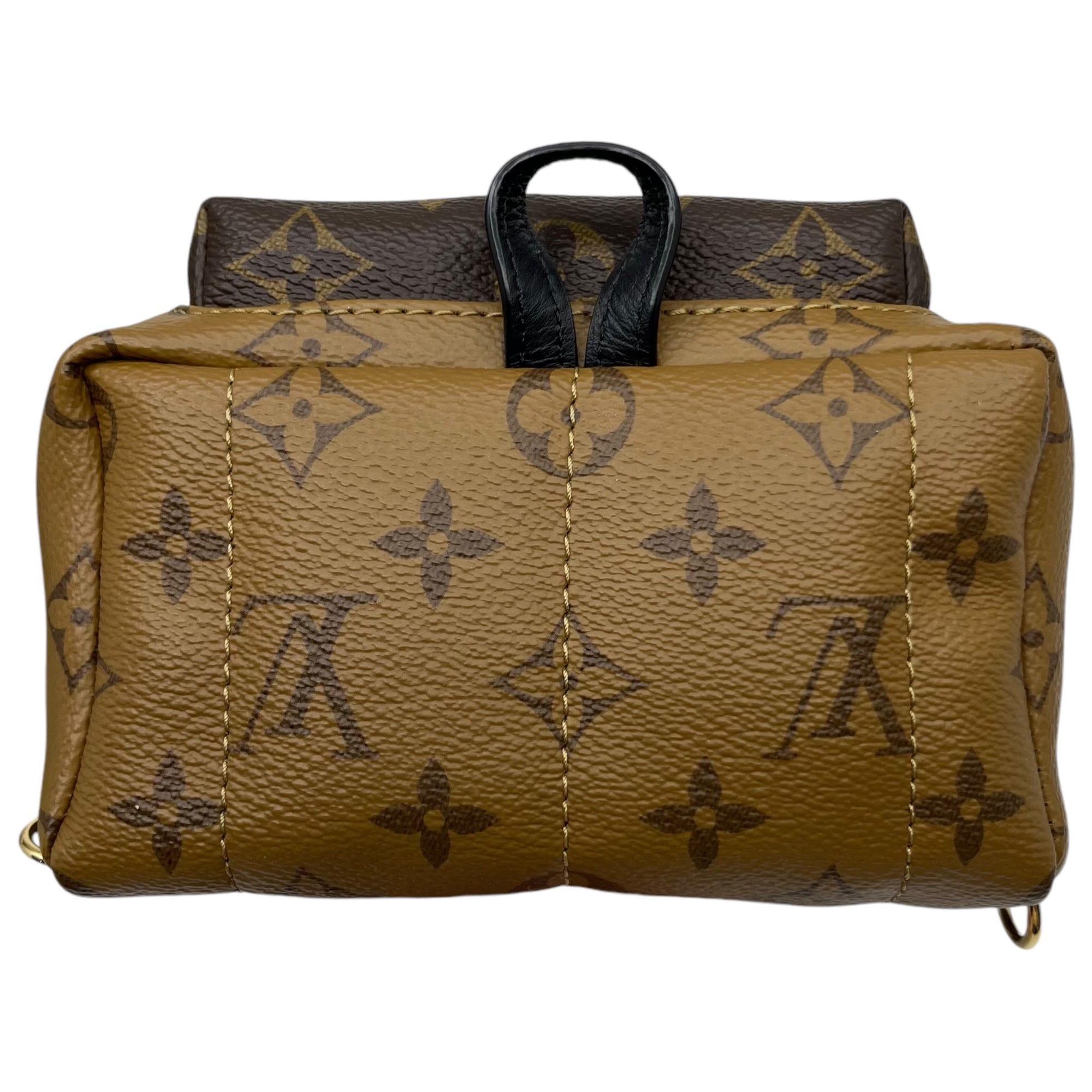 LOUIS VUITTON(ルイヴィトン) Mini palm springs ミニパームスプリングス バックパック モノグラムリバース M44872 ブラウン SD4189 リュックサック リュック バッグ