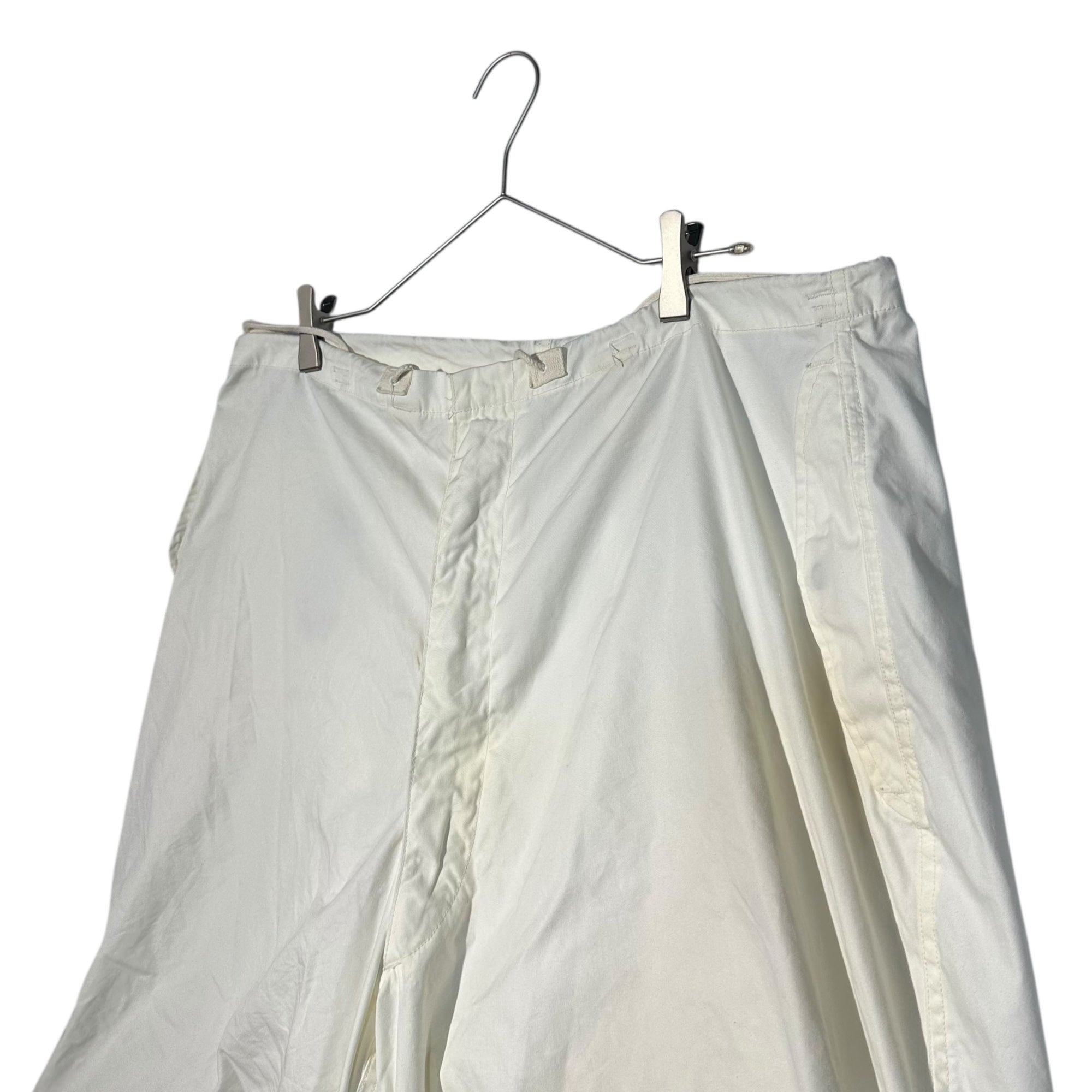 US ARMY(アメリカ軍) 00's Camo Over Pants スノーカモ オーバー パンツ 8415-00-935-0571 M ホワイト 00年代 米軍 ワイド ミリタリー