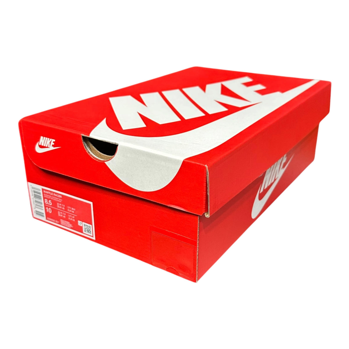 NIKE(ナイキ) WAFFLE RACER ワッフル レーサー IM8658 001 27cm ブラック×ホワイト スニーカー