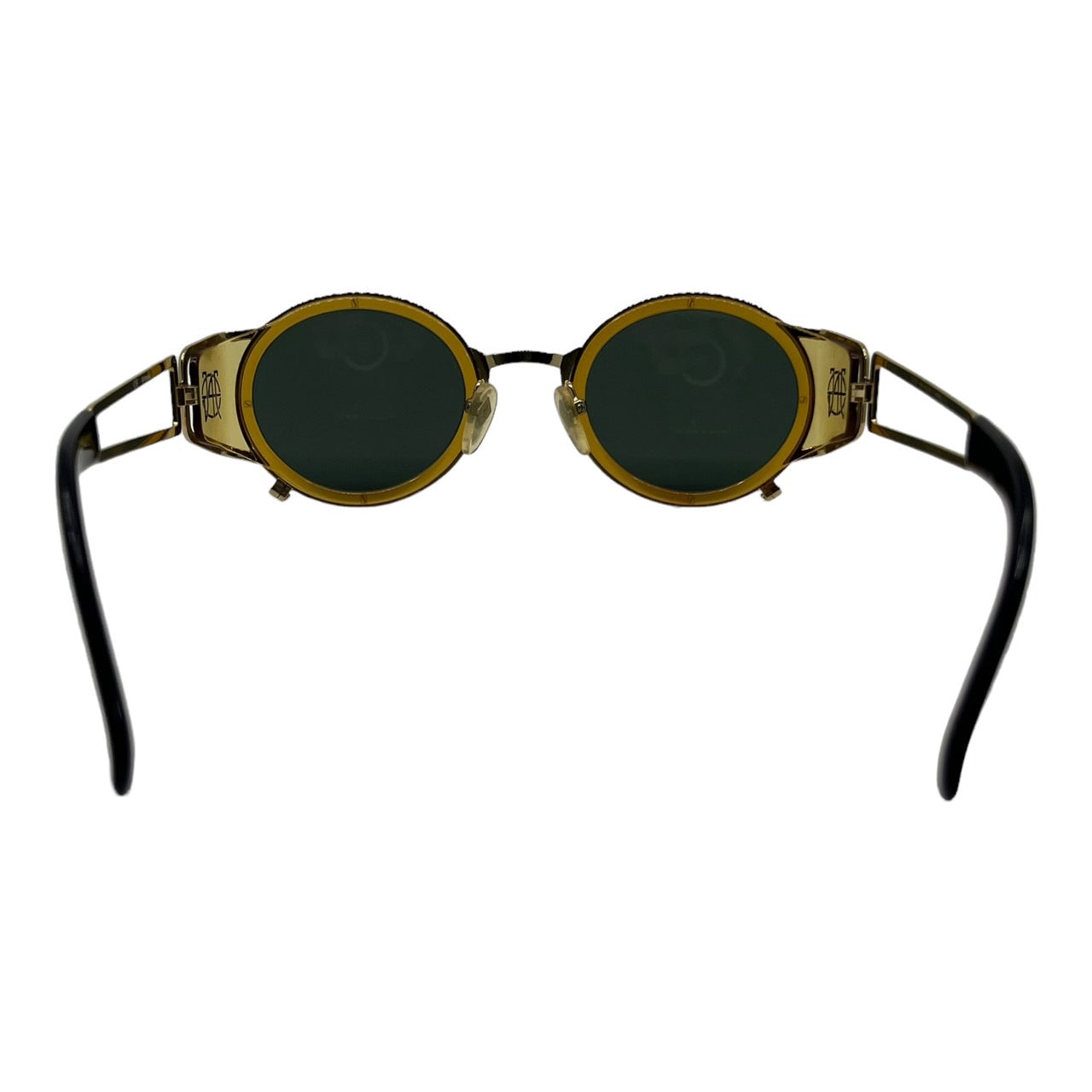 Jean Paul GAULTIER(ジャンポールゴルチエ) 90's ”JPG” logo sunglasses/ロゴサングラス 58-5201 ゴールド 90年代
