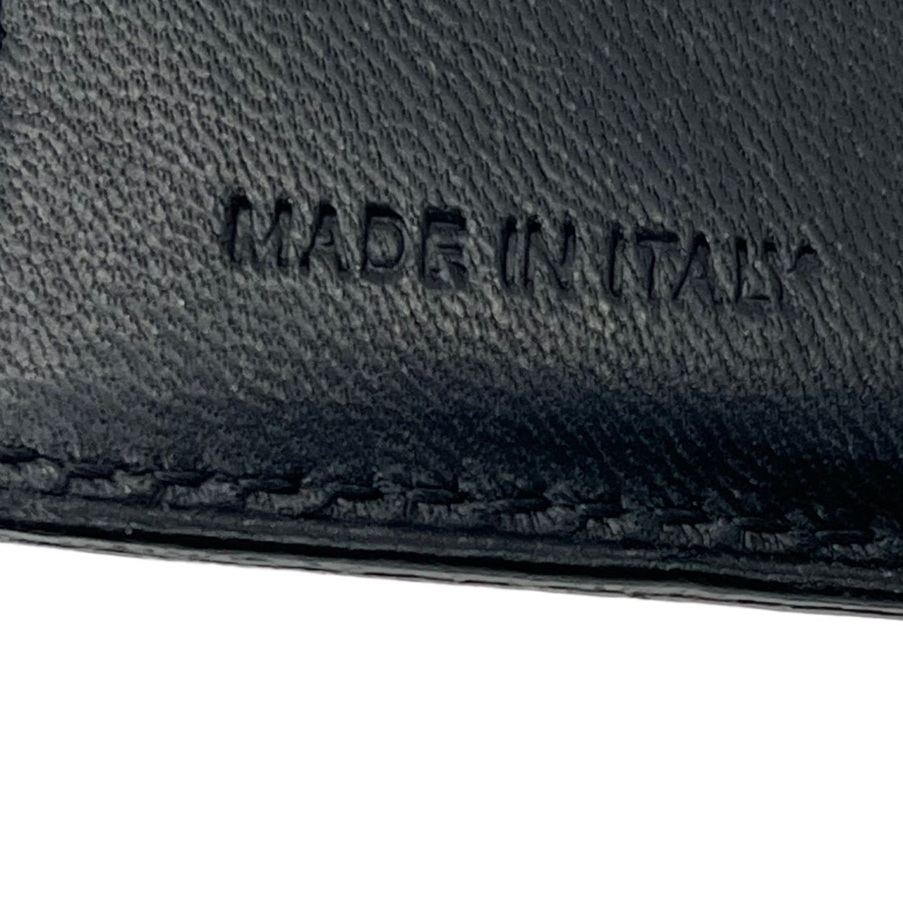 JIL SANDER(ジルサンダー) 差し込み錠ガラスレザー2つ折り財布 ブラウン 本人期 初期