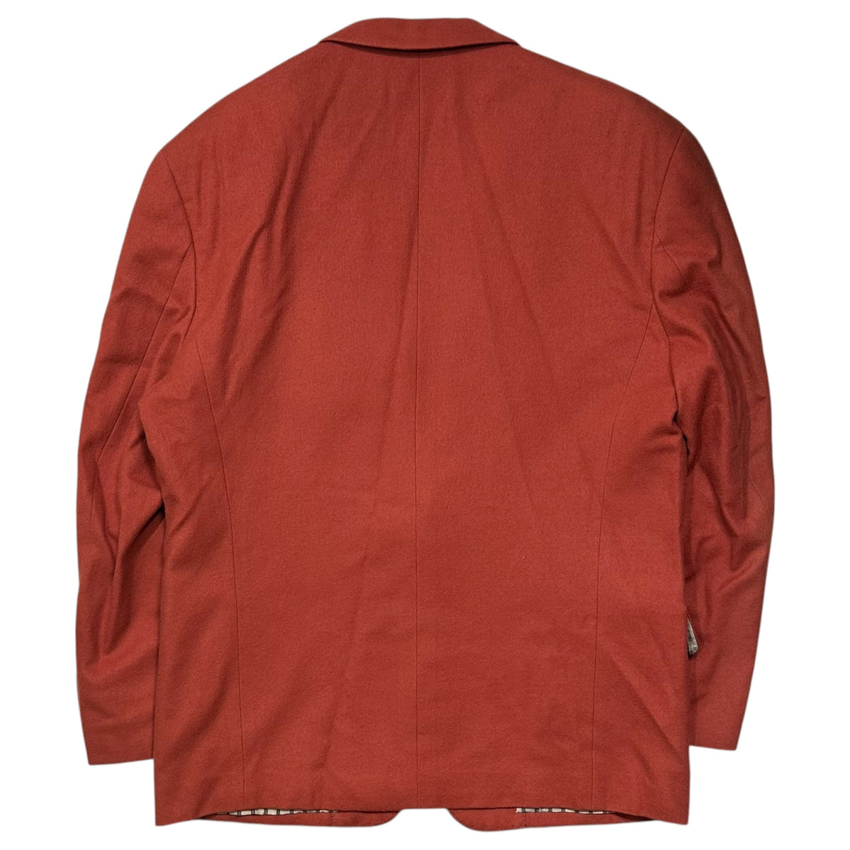 COMME des GARCONS HOMME PLUS(コムデギャルソンオムプリュス) 1990AW Inner-Striped 2-Button Wool Jacket インナー ストライプ 2ボタン ウール ジャケット PJ-05050S S オレンジ