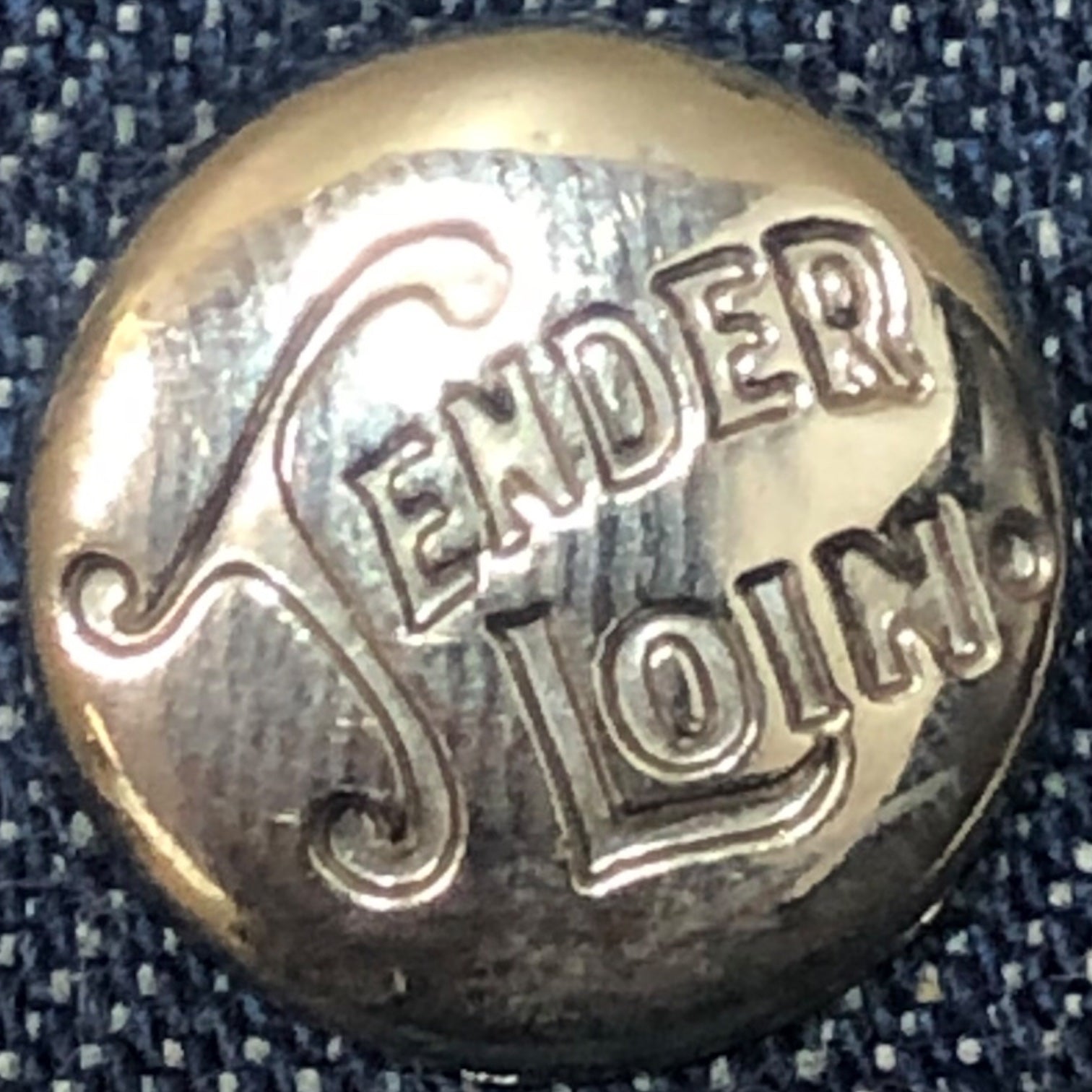 TENDERLOIN(テンダーロイン) BDP DENIM デニム フリスコ ワークパンツ S インディゴ ネップ加工