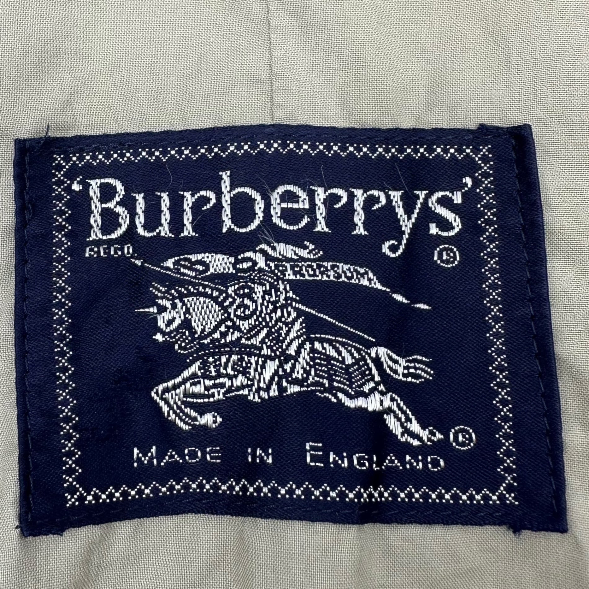 Burberry’s(バーバリーズ) 80's Belted stainless steel collar coat ベルテッド ステンカラー コート B90A(M程度) ベージュ 80年代~ ヴィンテージ