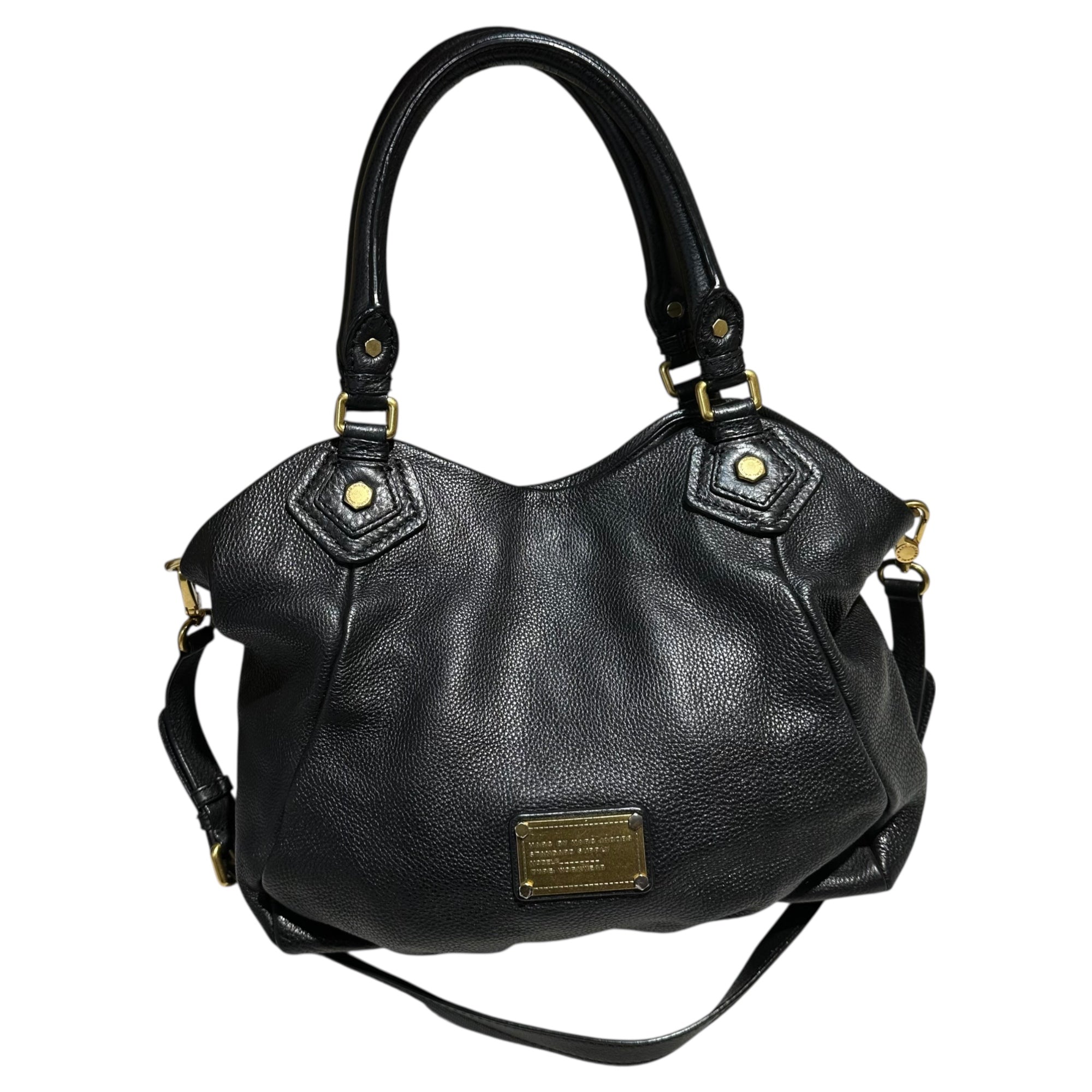 MARC by MARC JACOBS(マークバイマークジェイコブス) 2-Way Leather Shoulder Bag 2ウェイ レザー ショルダー バッグ ブラック