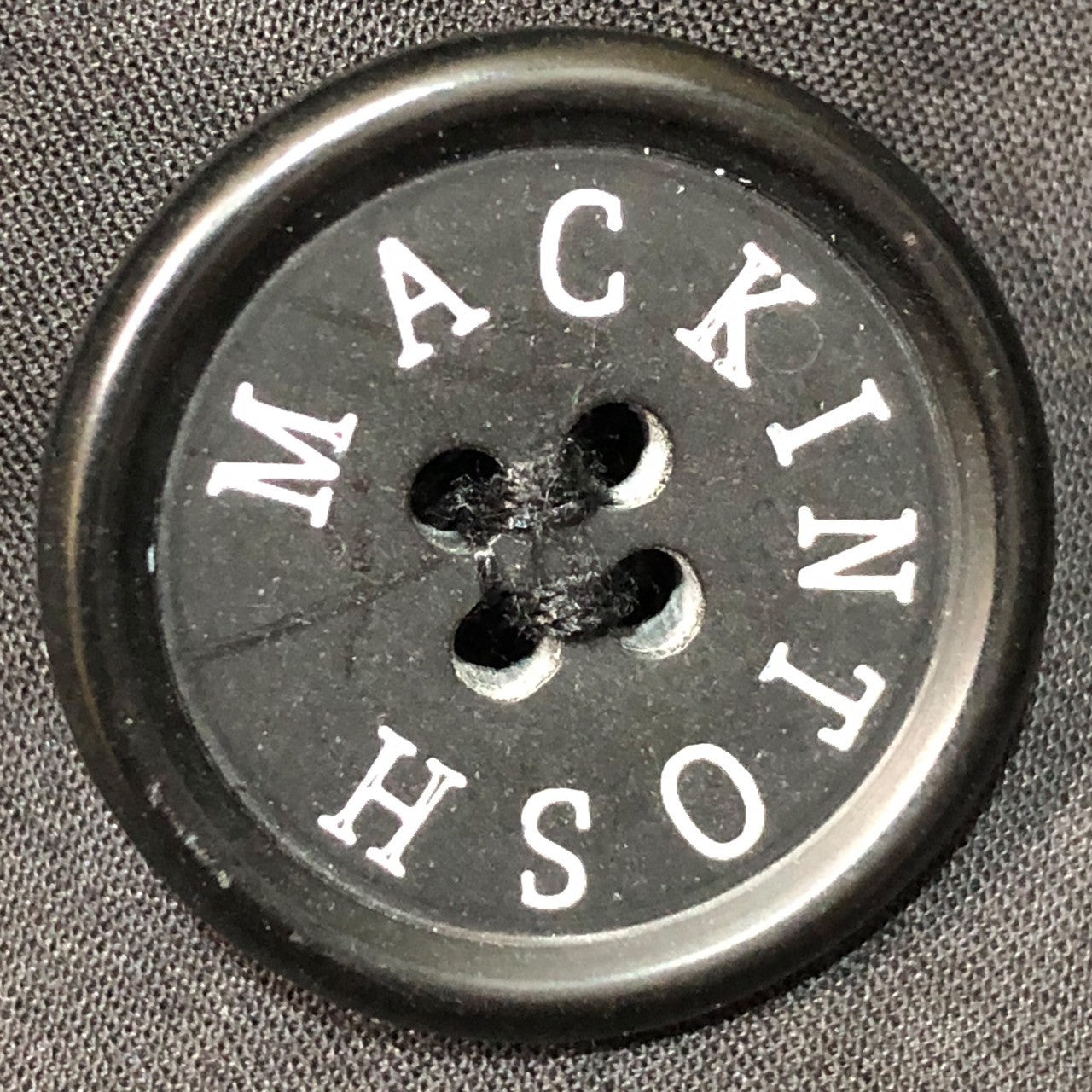 MACKINTOSH(マッキントッシュ) rubberized coat ゴム引き ステンカラー コート 40(L程度) グレー