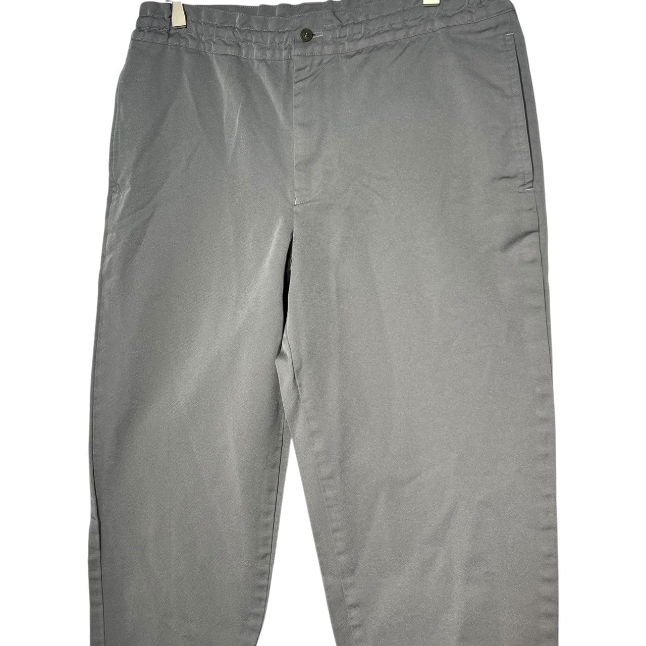 COMME des GARCONS HOMME PLUS(コムデギャルソンオムプリュス) 21SS Polyester crimp waist gathered tapered easy pants ポリエステル 縮絨 ウエスト ギャザー テーパード イージー パンツ PG-P057 S グレー AD2020