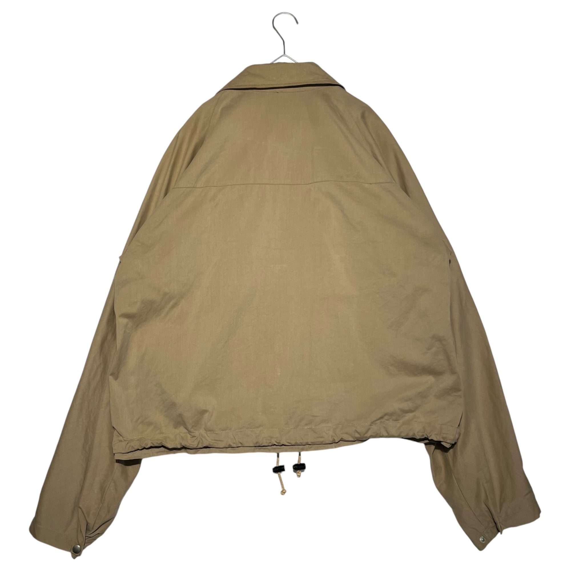 GIORGIO ARMANI(ジョルジオアルマーニ) 90's Archive 2 pocket blouson アーカイブ 2ポケット ブルゾン 52(XL程度) ベージュ 90年代 ヴィンテージ ジャケット