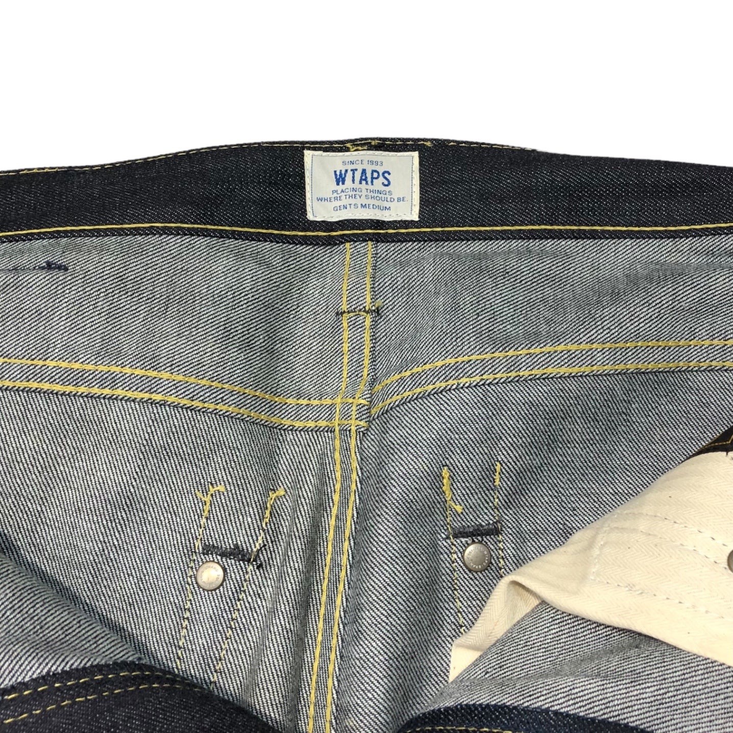 WTAPS(ダブルタップス) BLUES SKINNY RAW スキニー デニム 131GWDT-PTM04 M インディゴ