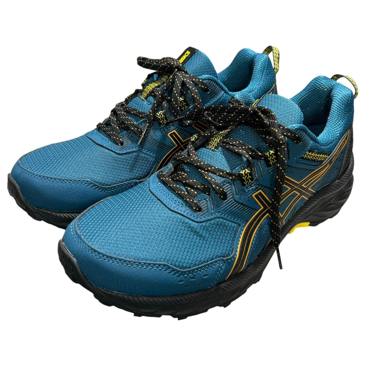 asics(アシックス) GEL-VENTURE 9 ゲルベンチャー9 1011B486 27cm ブルー×ブラック トレイルランニング シューズ スニーカー