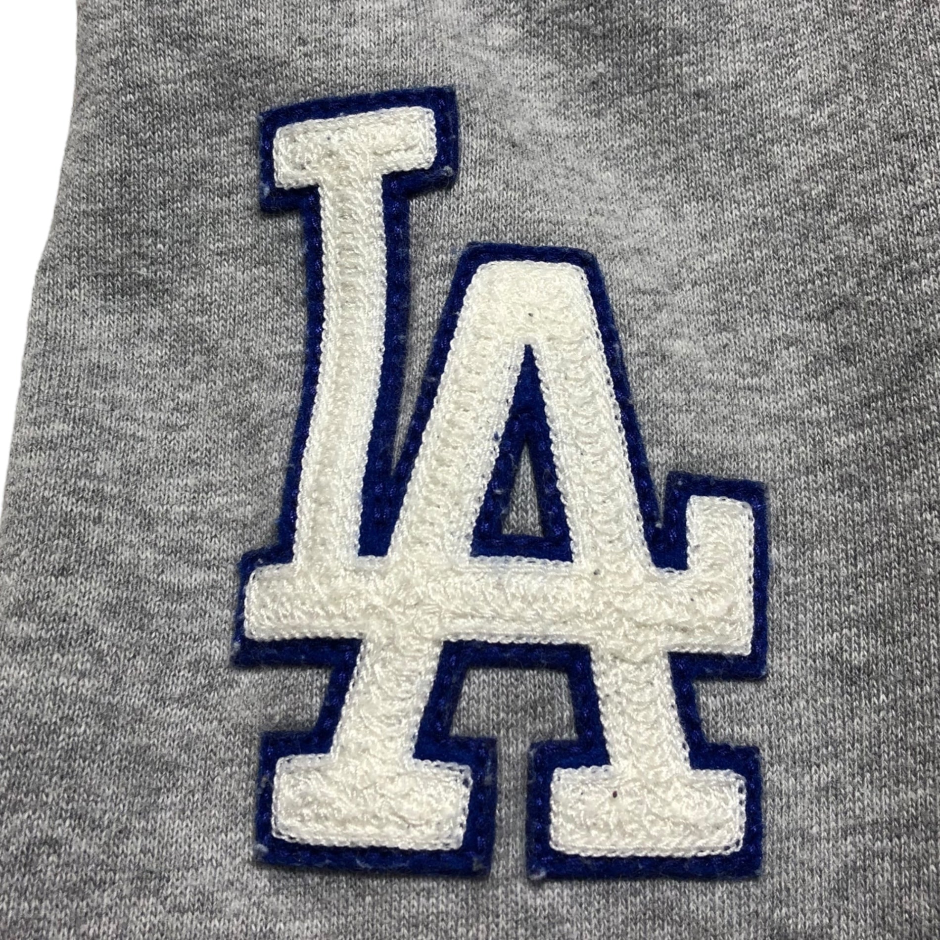 POLO RALPH LAUREN×MLB Dodgers(ポロラルフローレン×ドジャース) MLB polo bear sweatshirt ポロ ベア ベースボール スウェット S グレー 野球 メジャー 限定 コラボ