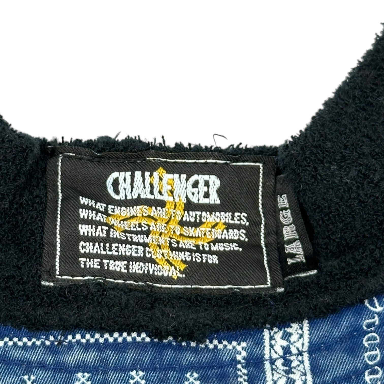 CHALLENGER(チャレンジャー) Paisley Bucket Hat ペイズリー バケット ハット インディゴ×ホワイト