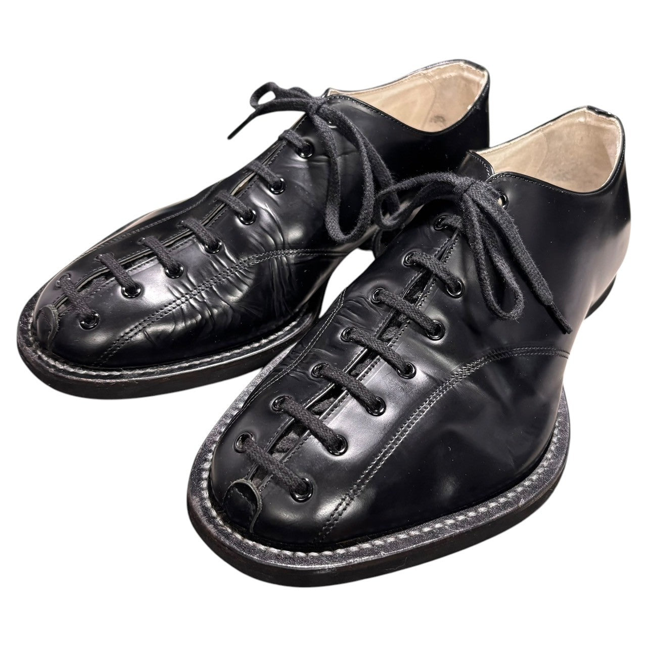 Nemeth(ネメス) Platypus leather shoes カモノハシ レザー シューズ 28cm ブラック 革靴
