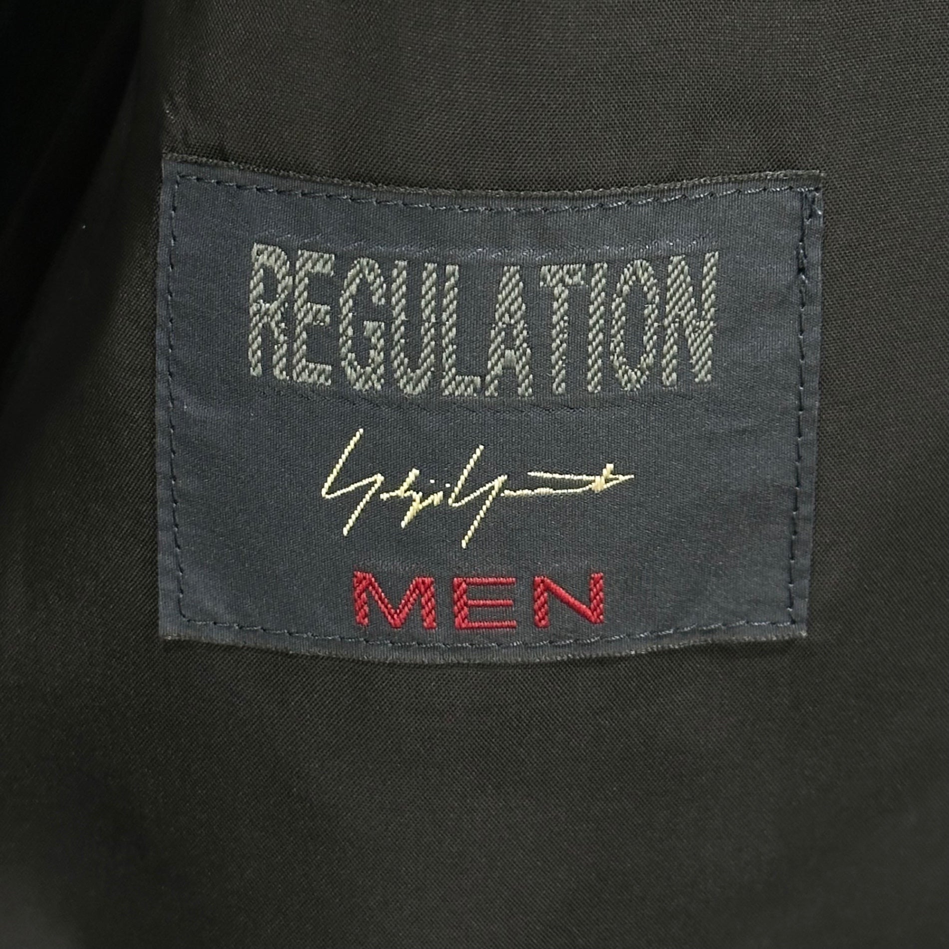 REGULATION Yohji Yamamoto MEN (レギュレーションヨウジヤマモトメン) 20SS Tencel Gaba 3B Doctor Jacket テンセル ギャバ 3ボタン ドクター ジャケット HN-J03-240 1(S程度) ブラック