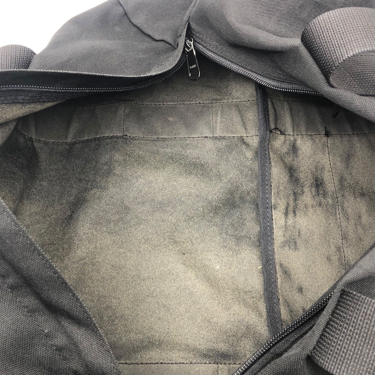 PORTER × Famouz(ポーター×フェイマス) 00's double name drum bag ダブルネームドラムバッグ toughシリーズ ブラック