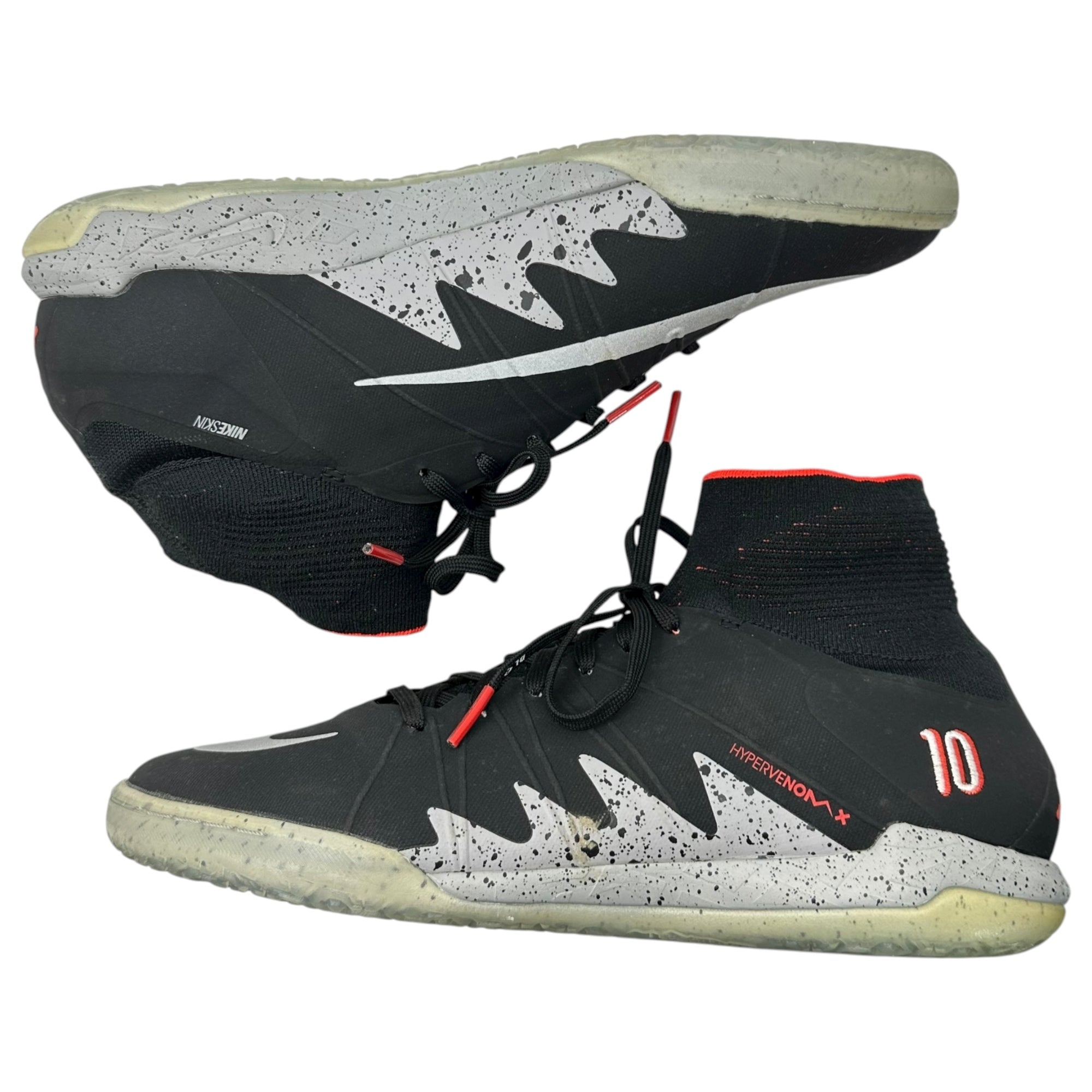 NIKE(ナイキ) HYPERVENOMX PROXIMO NJR IC ハイパーヴェノム プロキシモ ジョーダン ネイマール 820118-006 27.5cm ブラック×グレー スニーカー