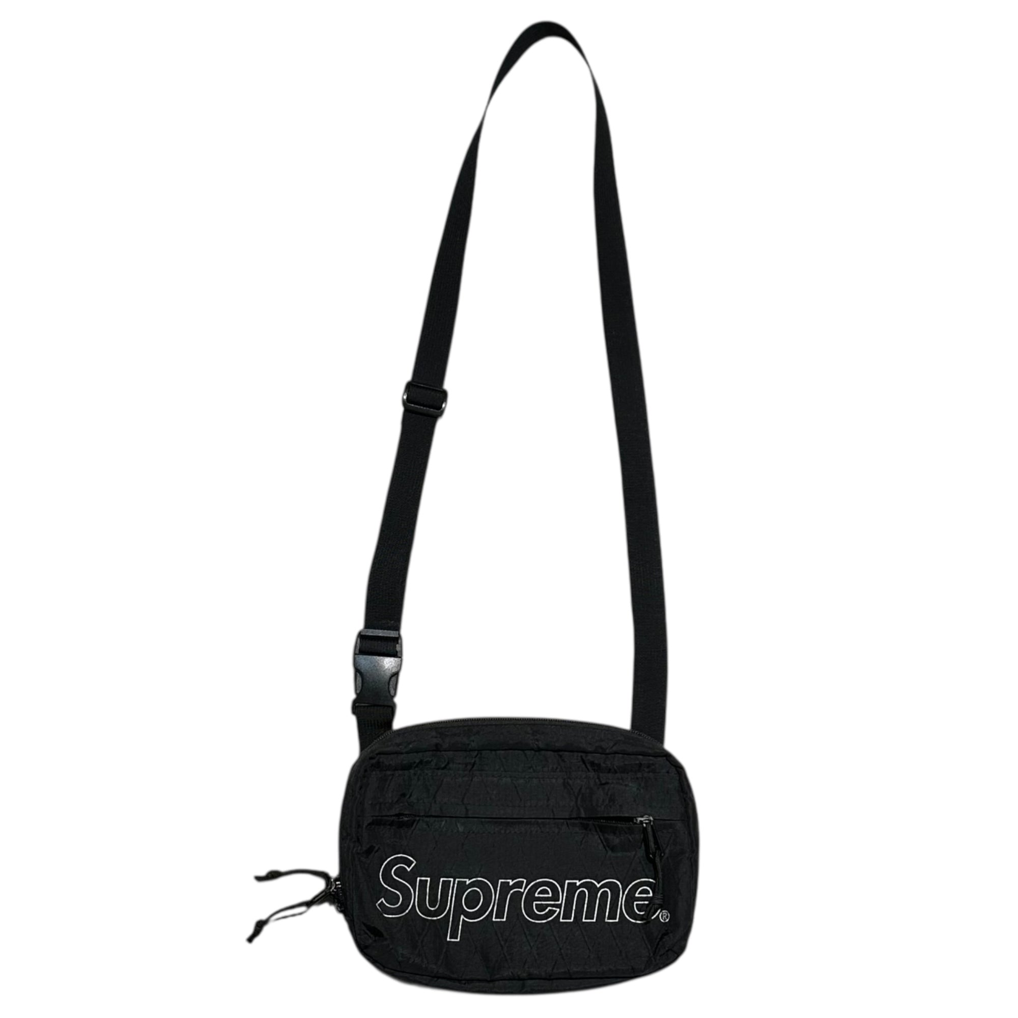 SUPREME(シュプリーム) 18FW Shoulder Bag ロゴ ショルダー バッグ ブラック