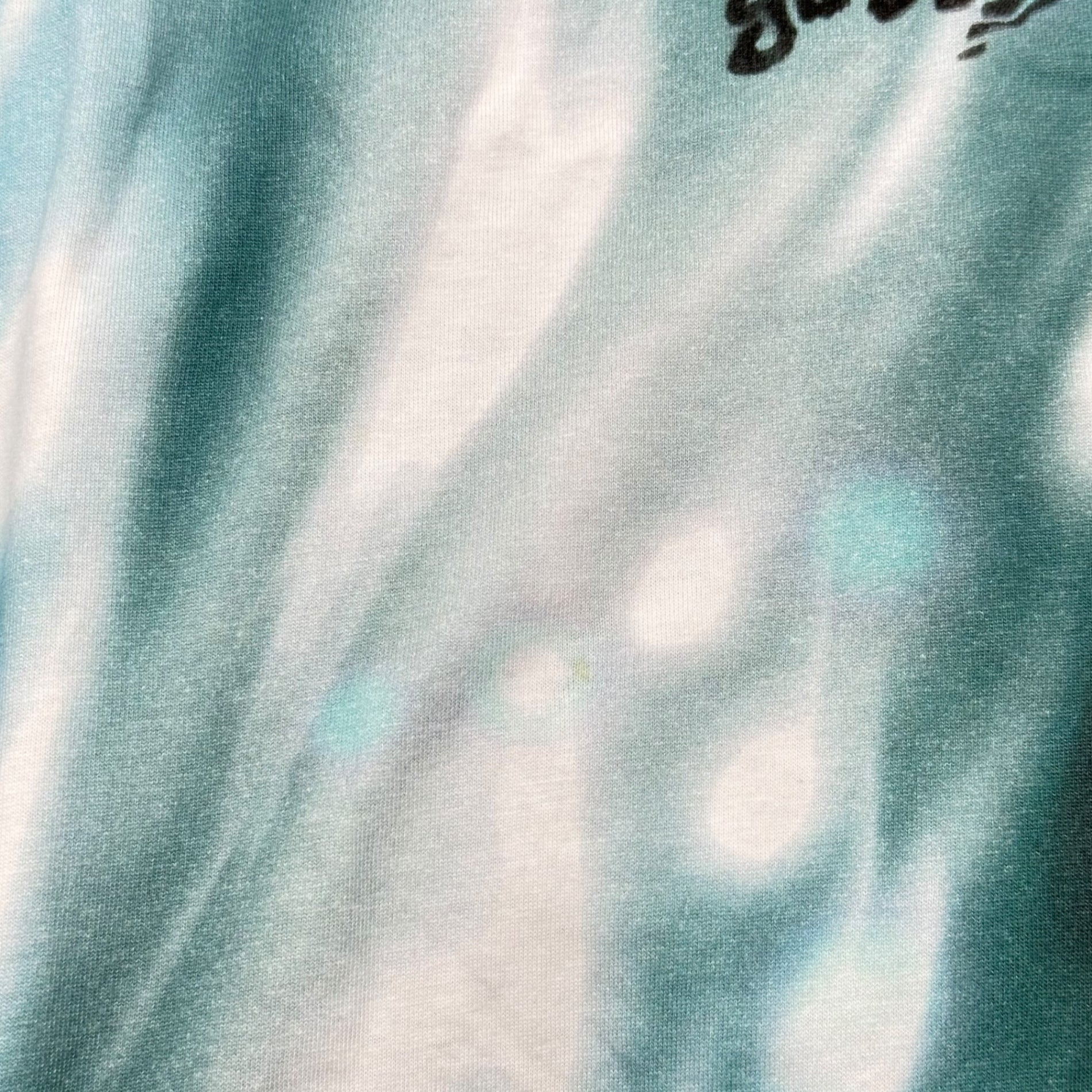 Gerrit Jacob(ジェリット ジェイコブ) Print T-SHIRT プリント Tシャツ XL ブルー×ブラック