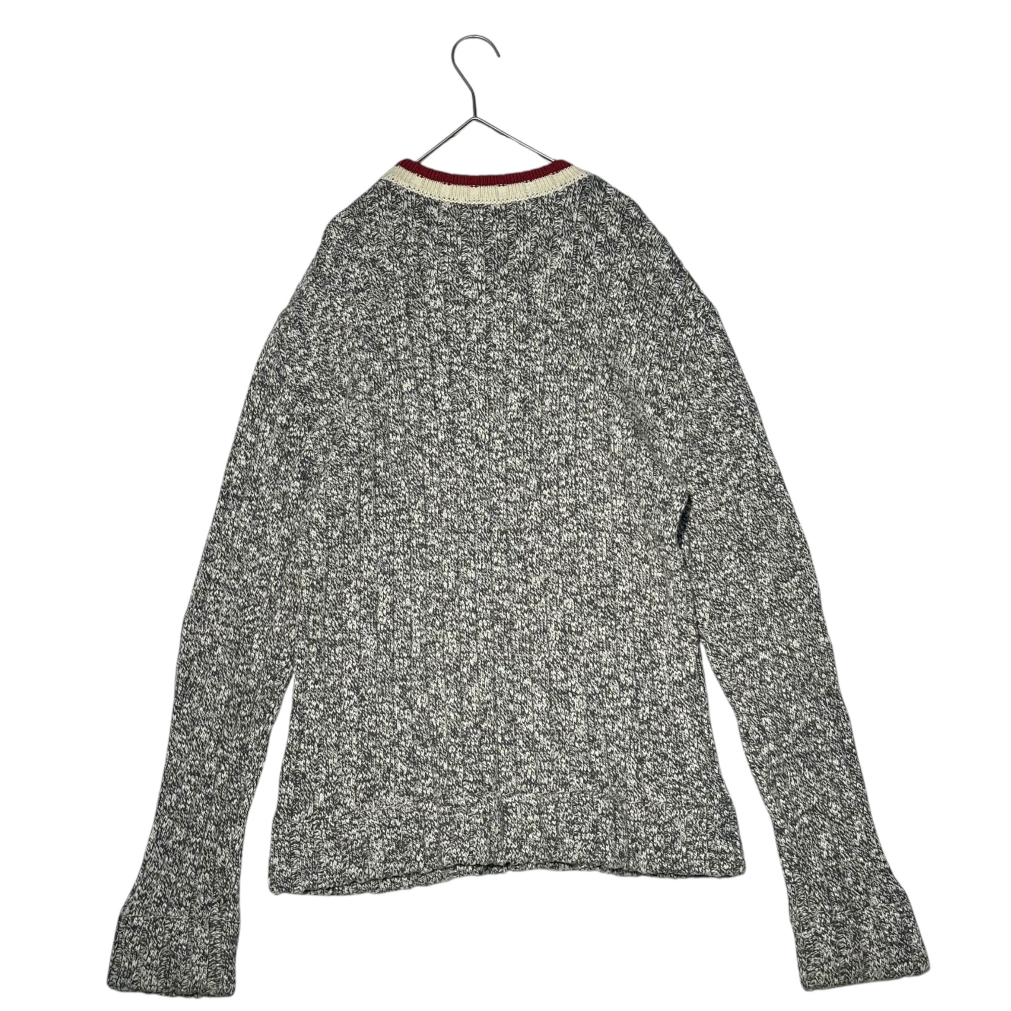 DSQUARED2(ディースクエアード) 2-Pocket Cotton Knit 2ポケット コットン ニット S グレー S74HA0637