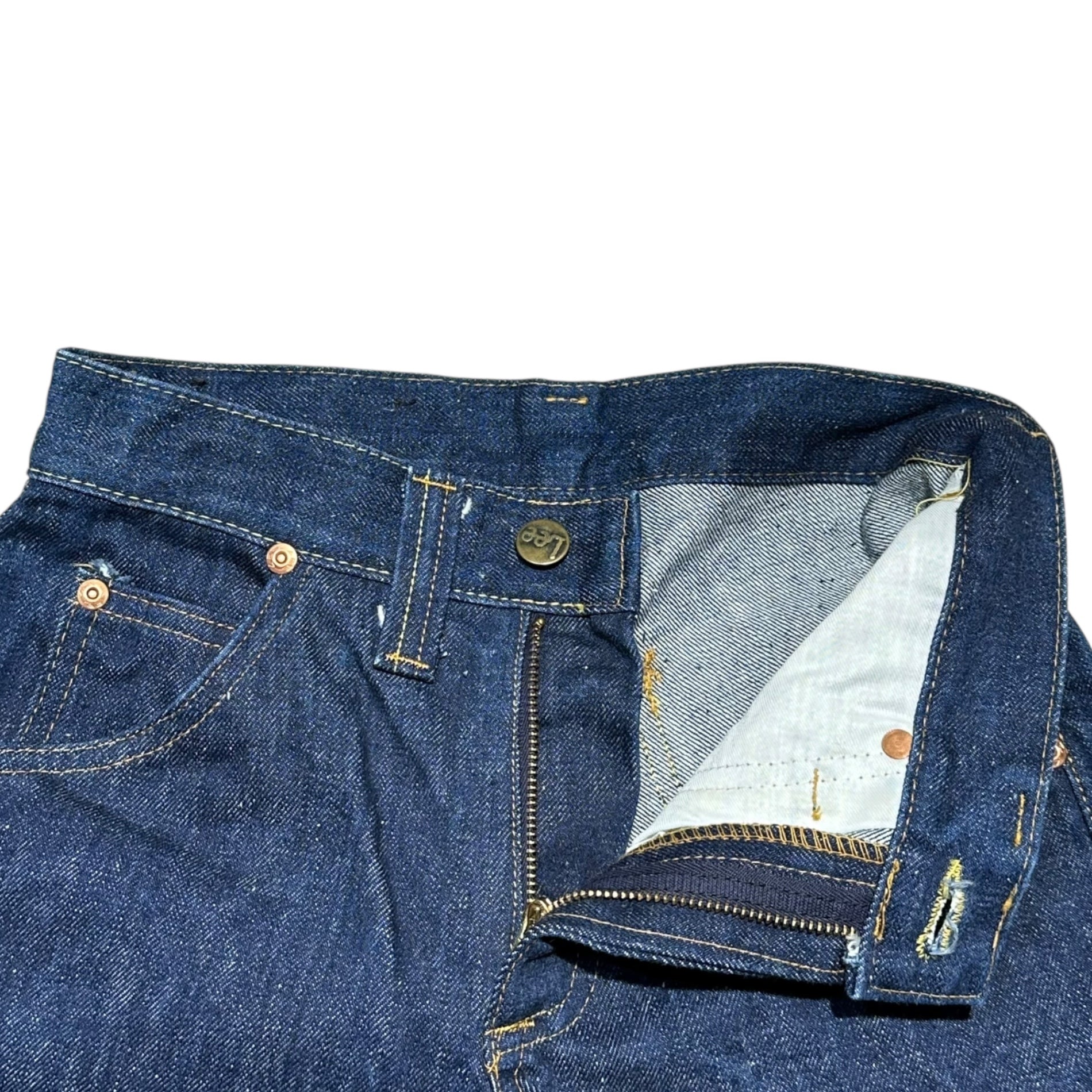 LEE(リー) 70's Belgium Made Flared Denim Pants 70年代 ベルギー製 フレア デニム パンツ W25 L34 インディゴ ヴィンテージ 70年代 42 TALON