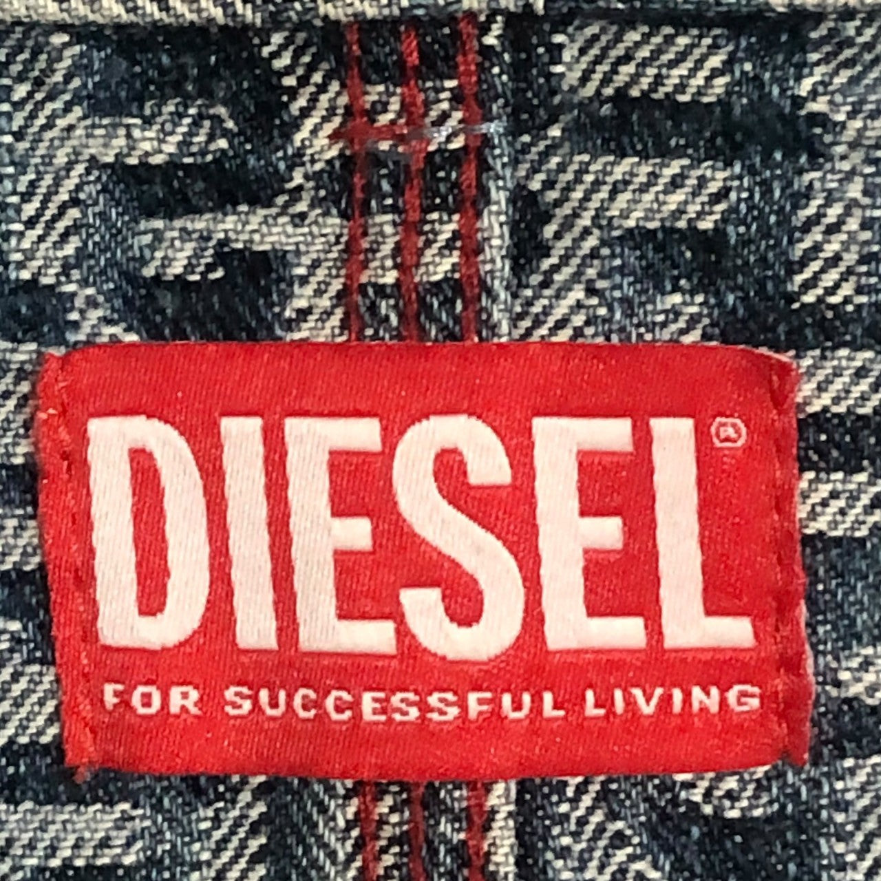 DIESEL(ディーゼル) 22SS De-Minty-Z-Fsb ミニ ドレス ワンピース モノグラム コーティング デニム ジャケット コート A0767809E48 S ライトインディゴ