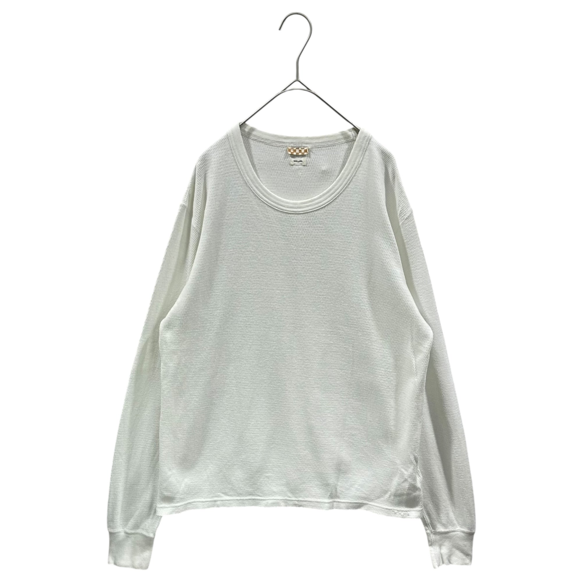 VISVIM(ビズビム/ヴィズヴィム) 2019AW SUBLIG THERMAL CREW 3-PACK L/S サブリグ サーマル クルーネック ロングスリーブ 長袖 カットソー 0119205009006 2 ホワイト Tシャツ