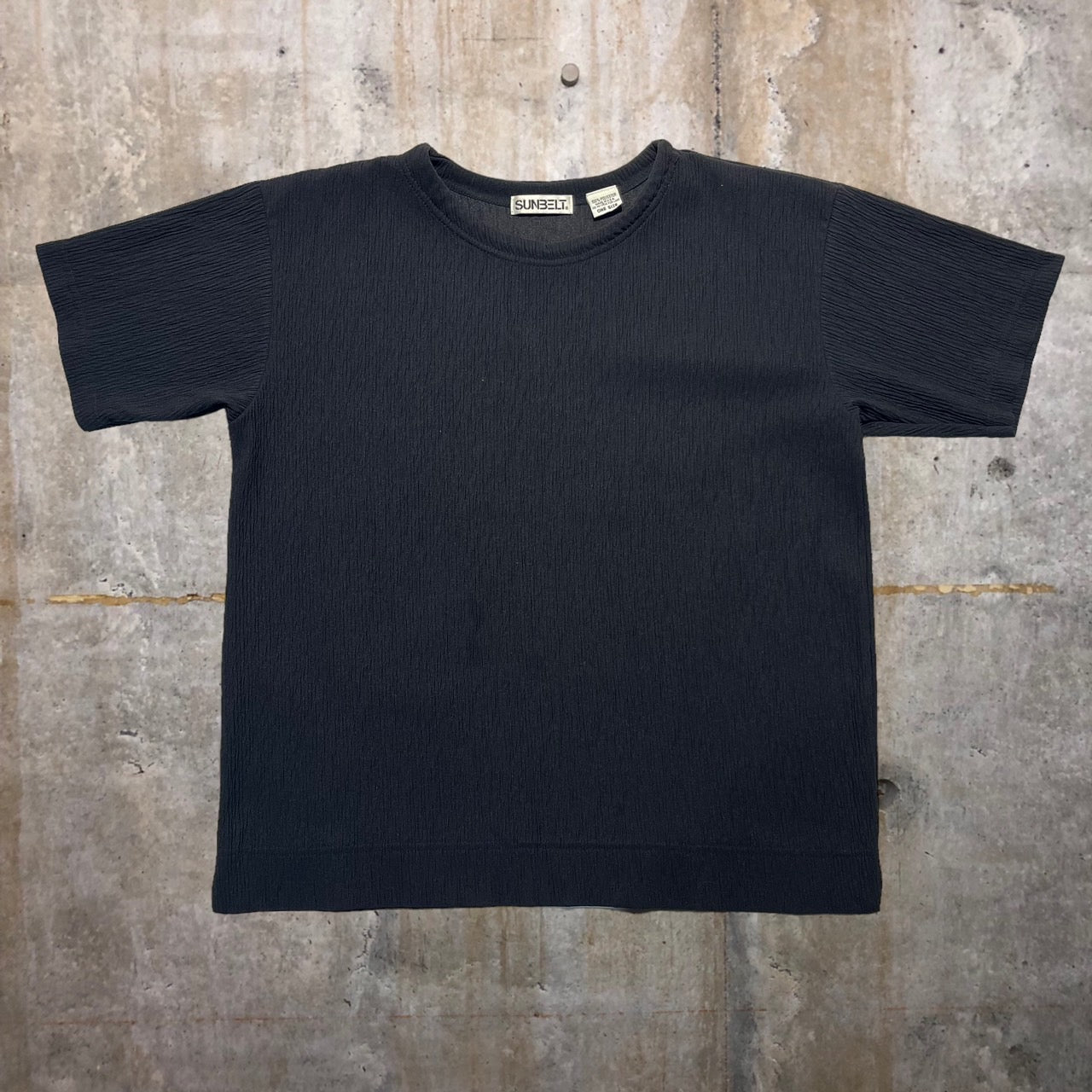 VINTAGE(ヴィンテージ) 90's S/Sプリーツプルオーバー ONE SIZE ブラック USA製