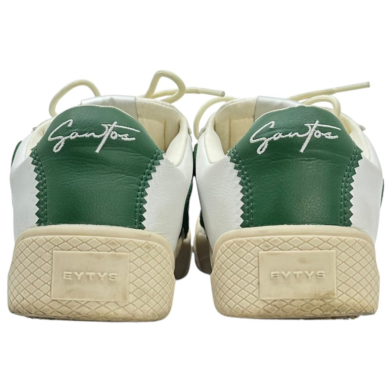 EYTYS(エイティーズ) Santos サントス 1513908 41(27cm程度) ホワイト×グリーン LOW-TOP sneakers ロゴ ローカット スニーカー